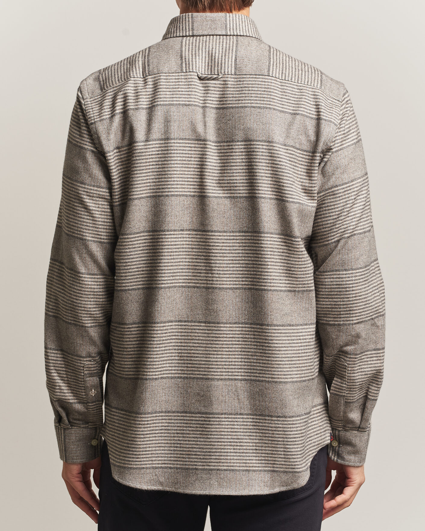 Hombres | Camisas | Morris | Soft Lama Check Shirt Camel