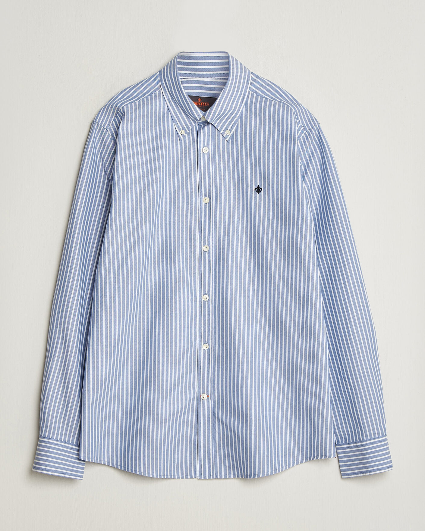 Hombres | Camisas | Morris | Fine Oxford Shirt Blue