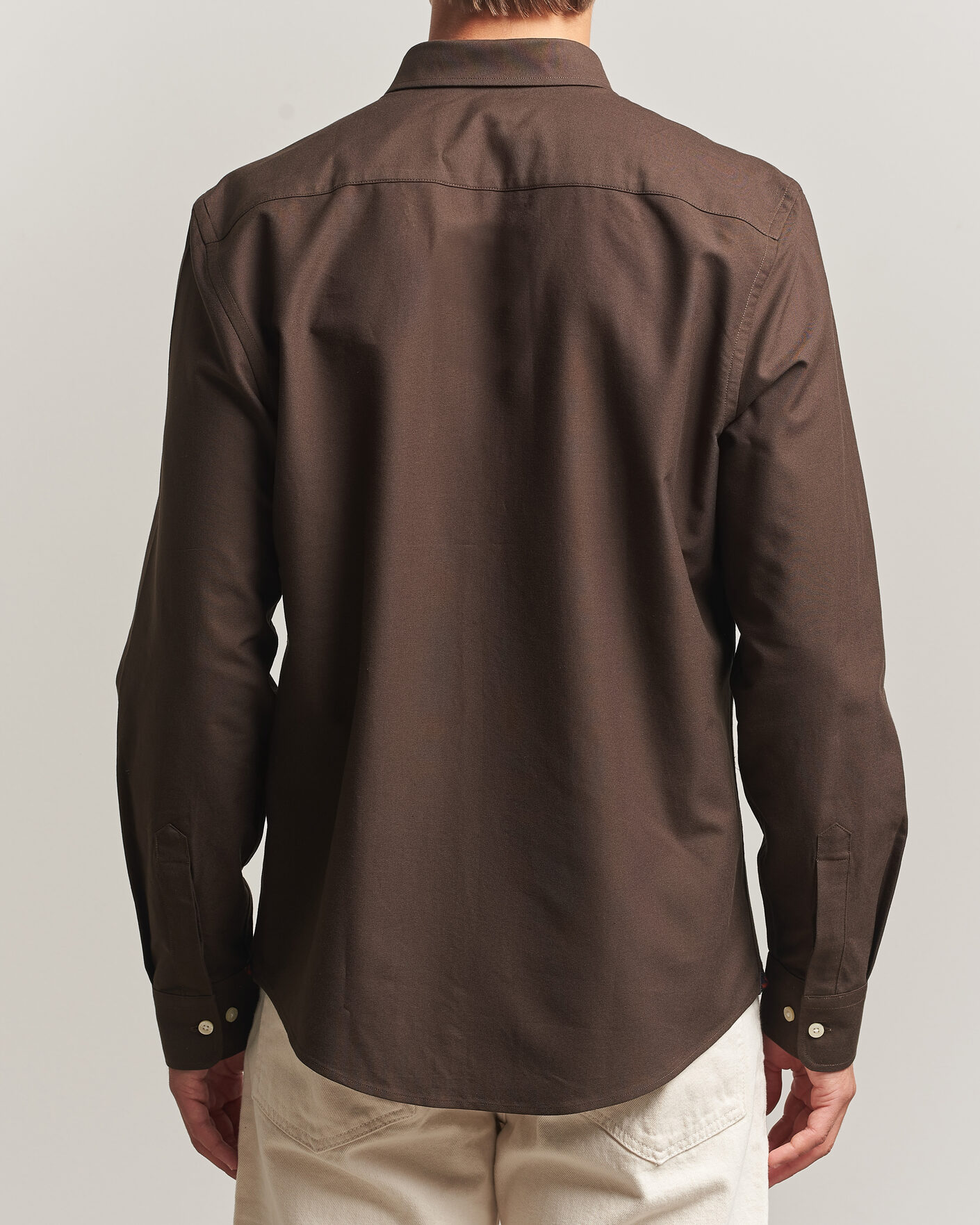 Hombres | Camisas | Morris | Douglas Oxford Shirt Brown