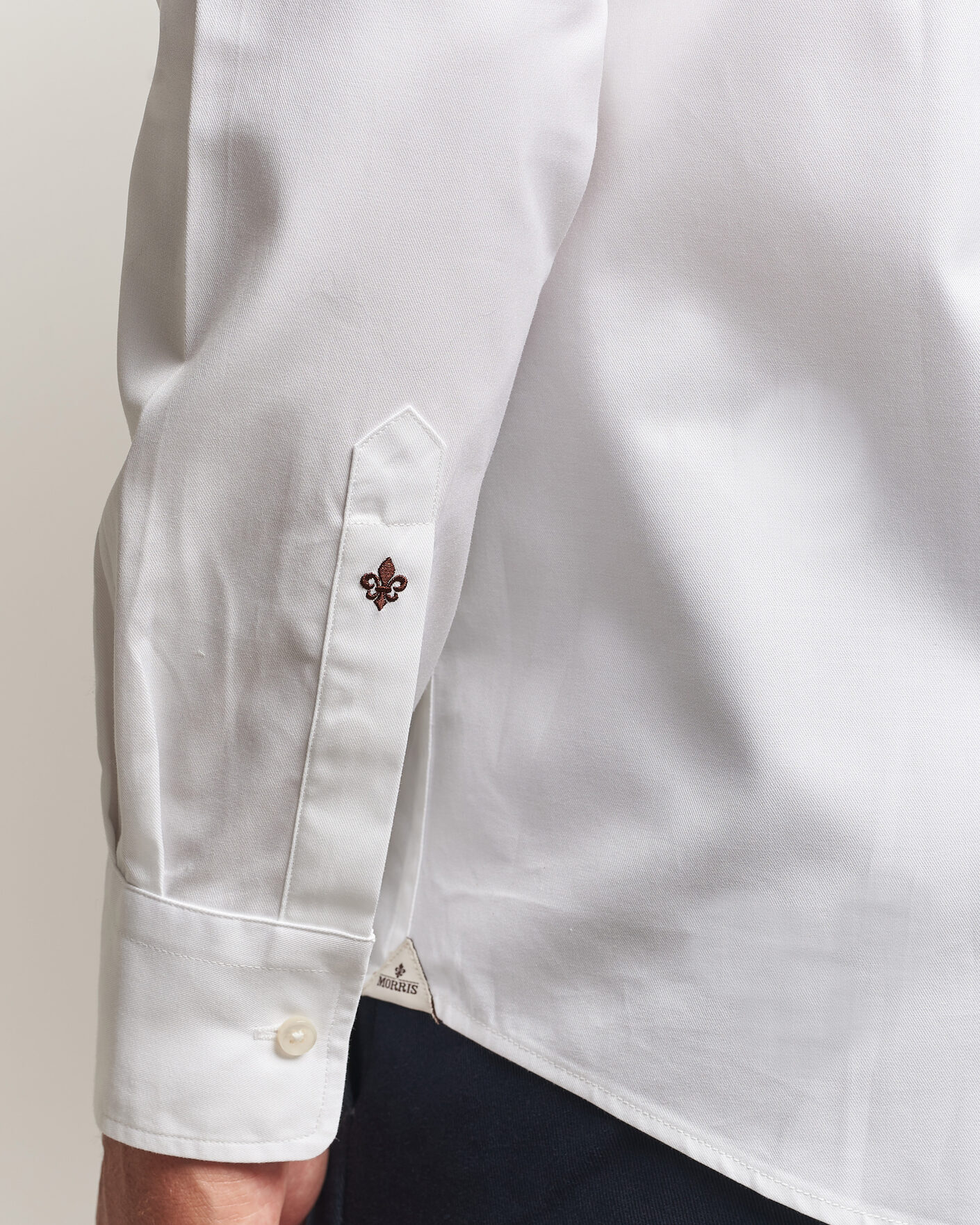 Hombres | Camisas | Morris | Twill Shirt White