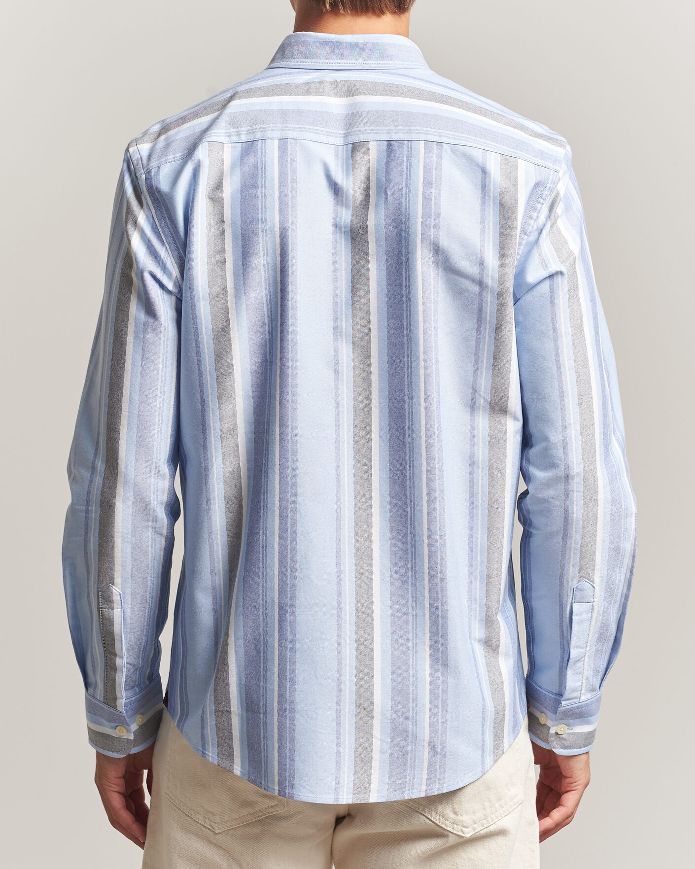 Hombres | Camisas | Morris | Happy Oxford Shirt Blue