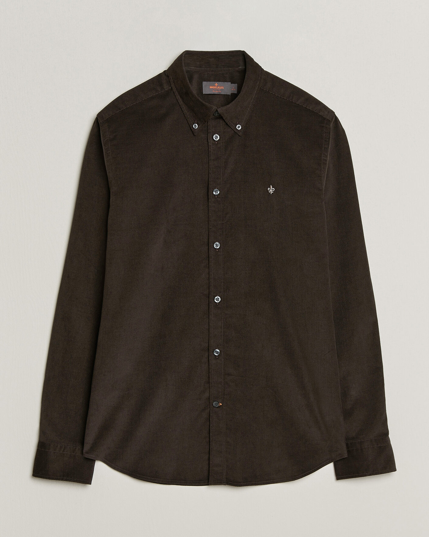 Hombres | Camisas | Morris | Douglas Cord Shirt Brown