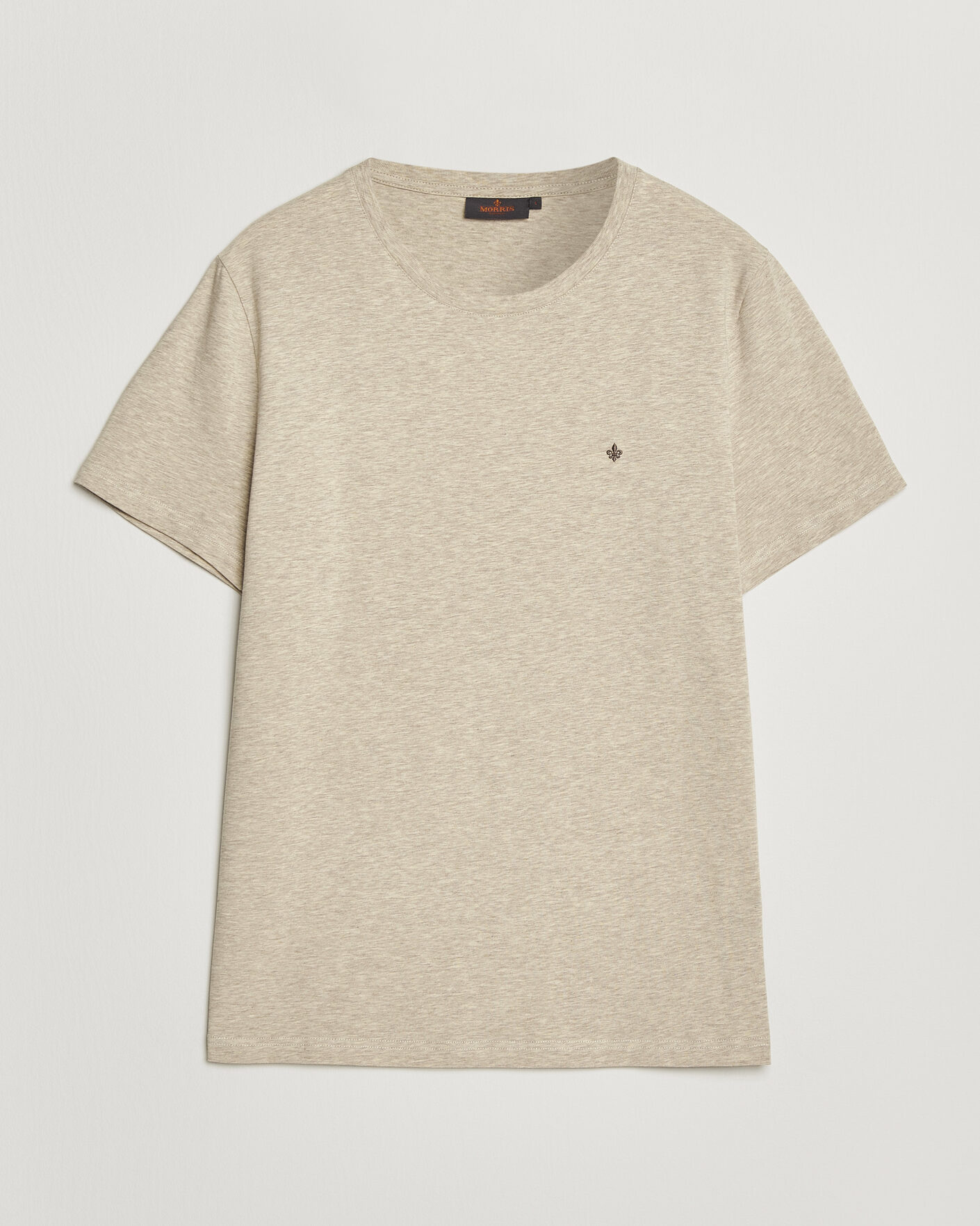 Hombres | Camisetas | Morris | James Crew Neck T-Shirt Khaki