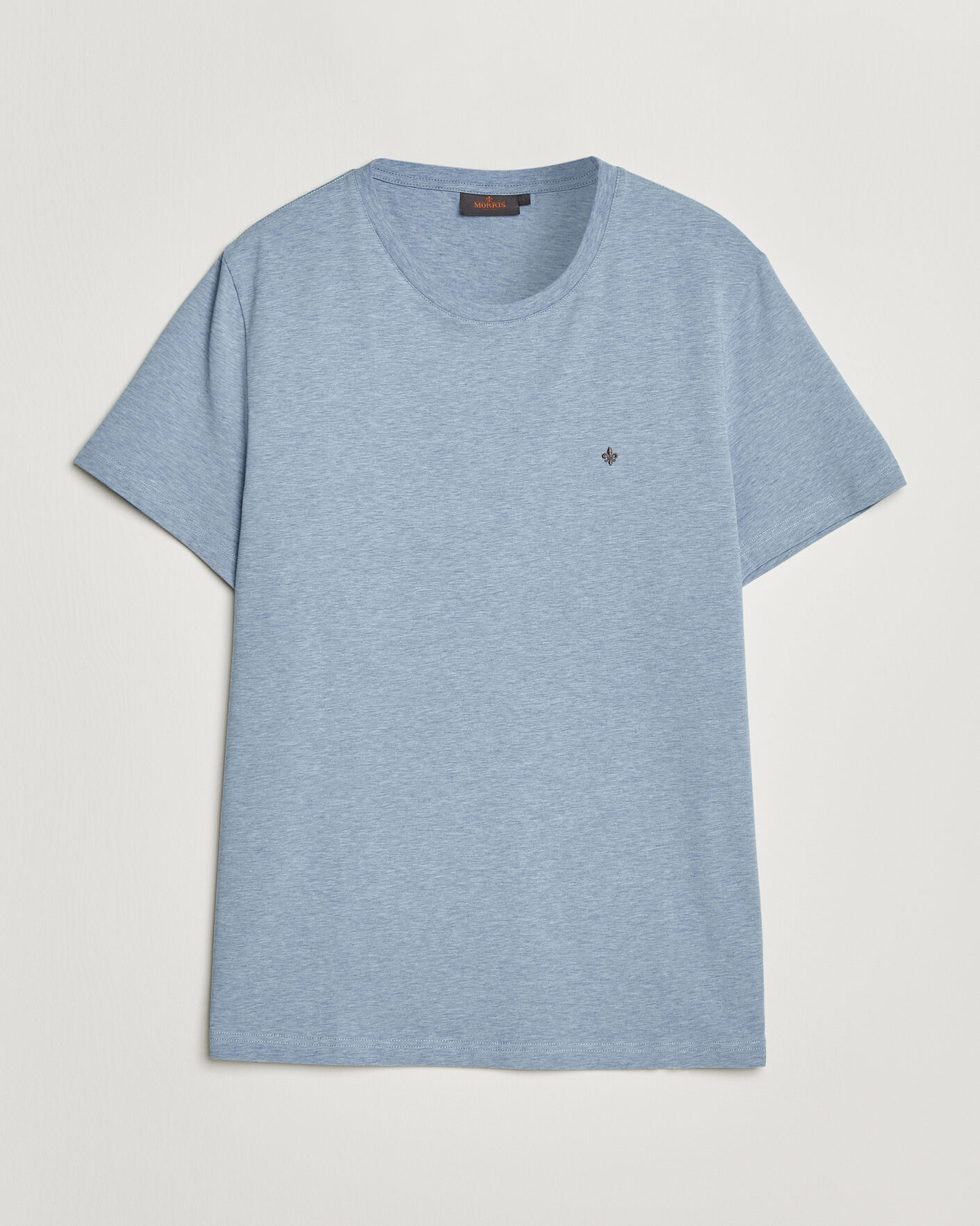 Hombres | Camisetas | Morris | James Crew Neck T-Shirt Blue