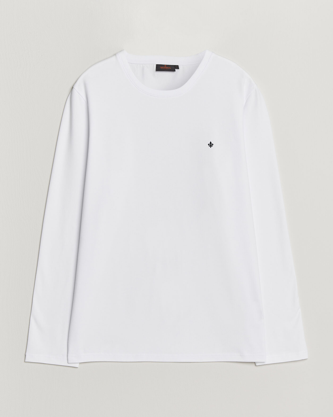 Hombres | Camisetas | Morris | James Long Sleeve T-Shirt White