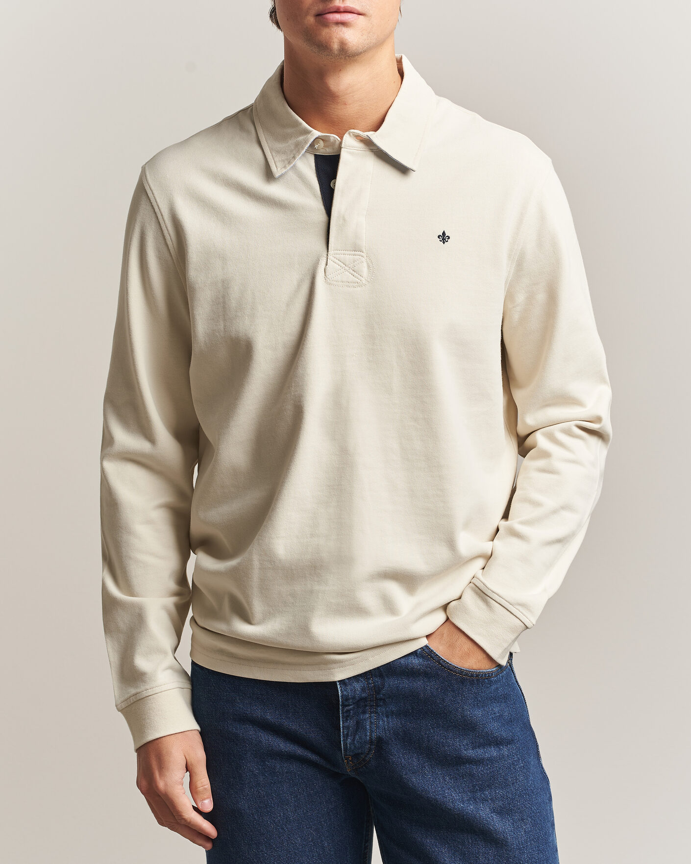 Hombres | Jerséis y prendas de punto | Morris | Graham Rugger Off White