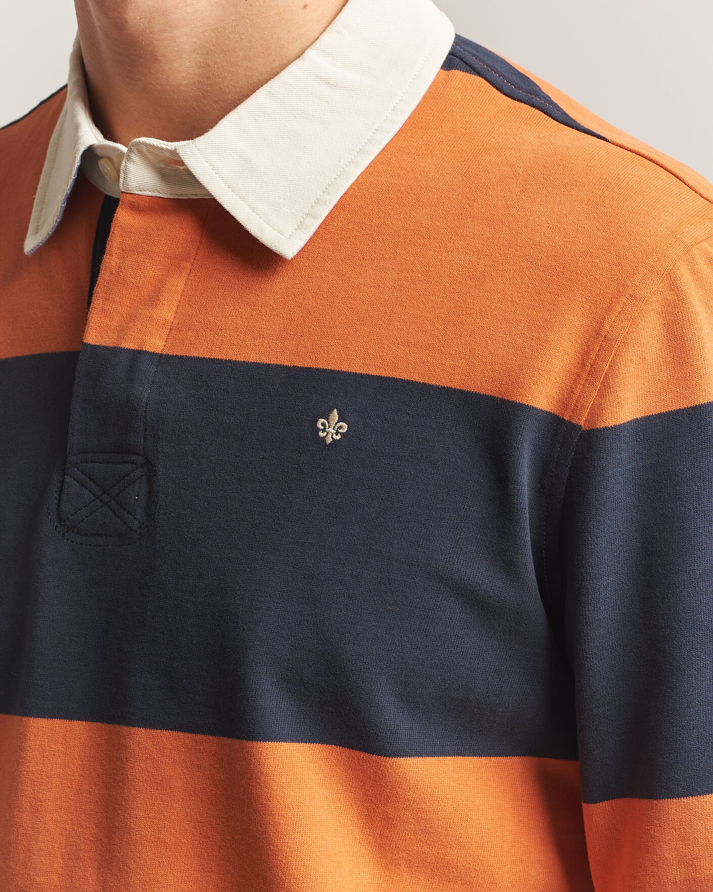 Hombres | Jerséis y prendas de punto | Morris | Graham Rugger Orange