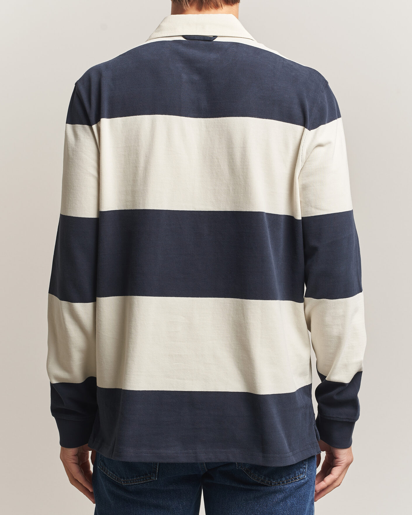 Hombres | Jerséis y prendas de punto | Morris | Graham Rugger Navy