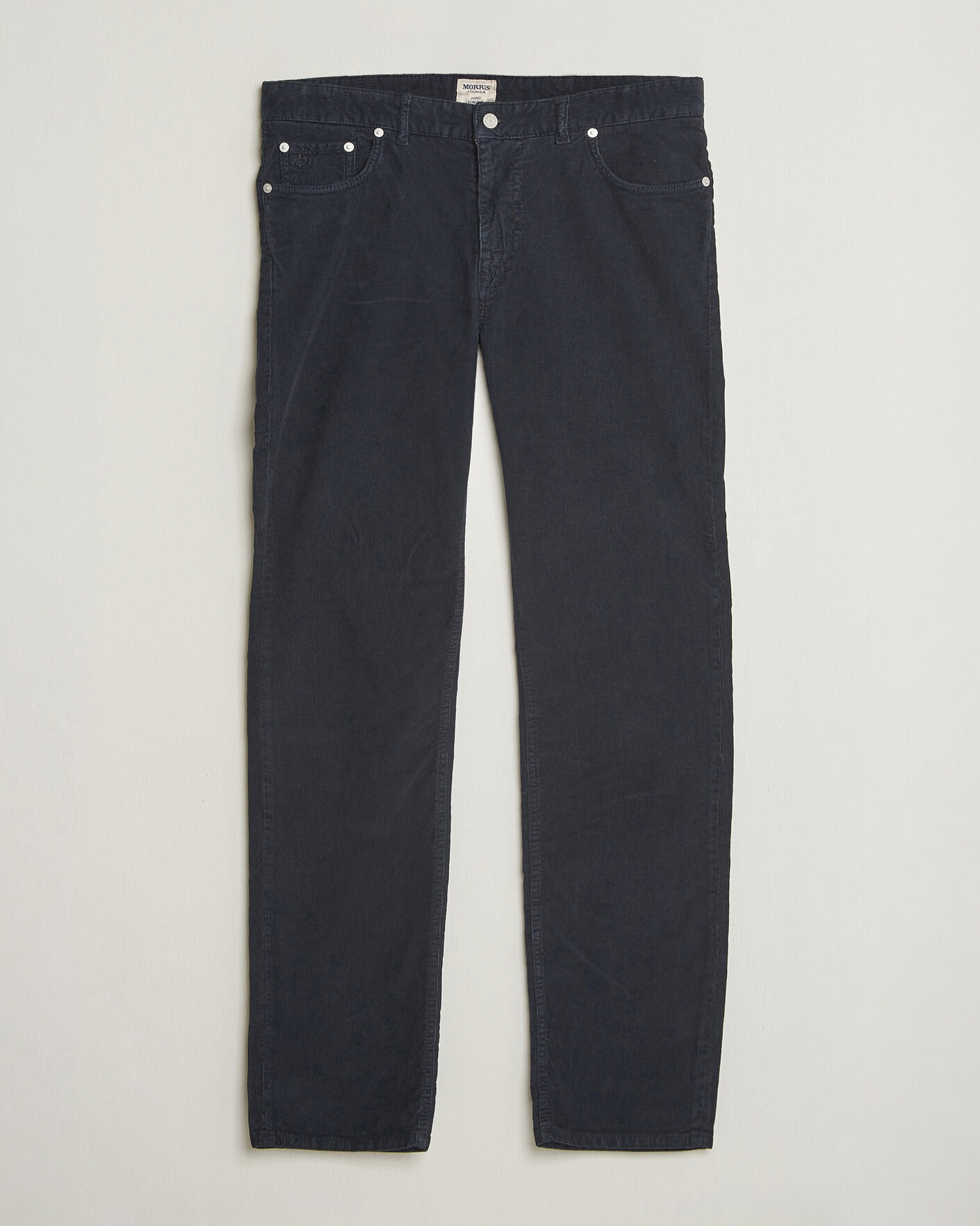 Hombres | Pantalones | Morris | James Cord 5-Pocket Pants Navy