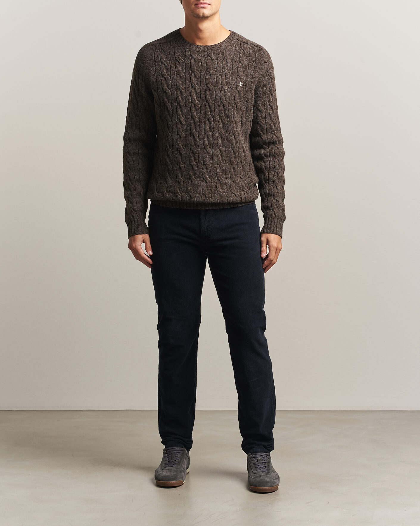 Hombres | Pantalones | Morris | James Cord 5-Pocket Pants Navy