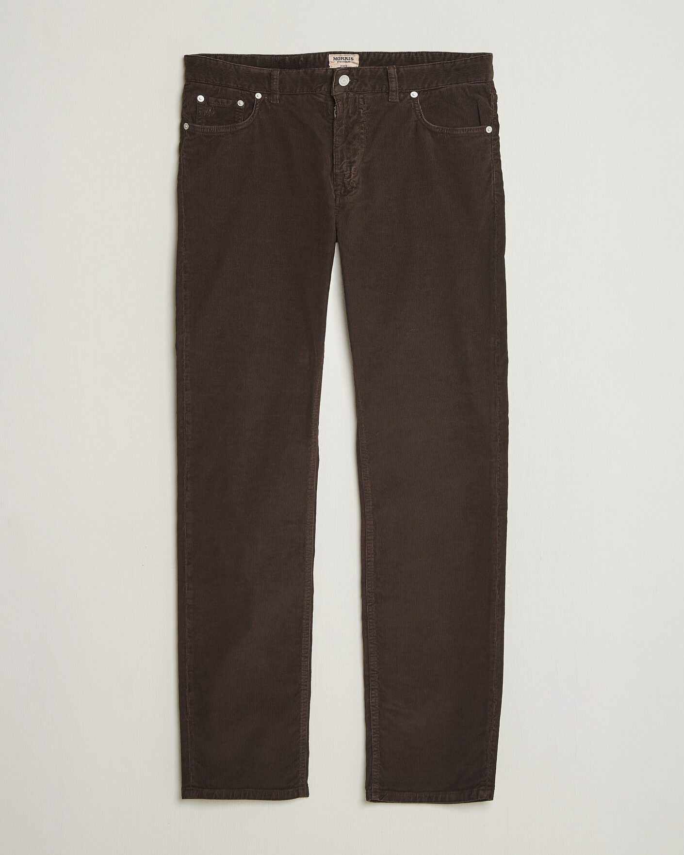 Hombres | Pantalones | Morris | James Cord 5-Pocket Pants Brown