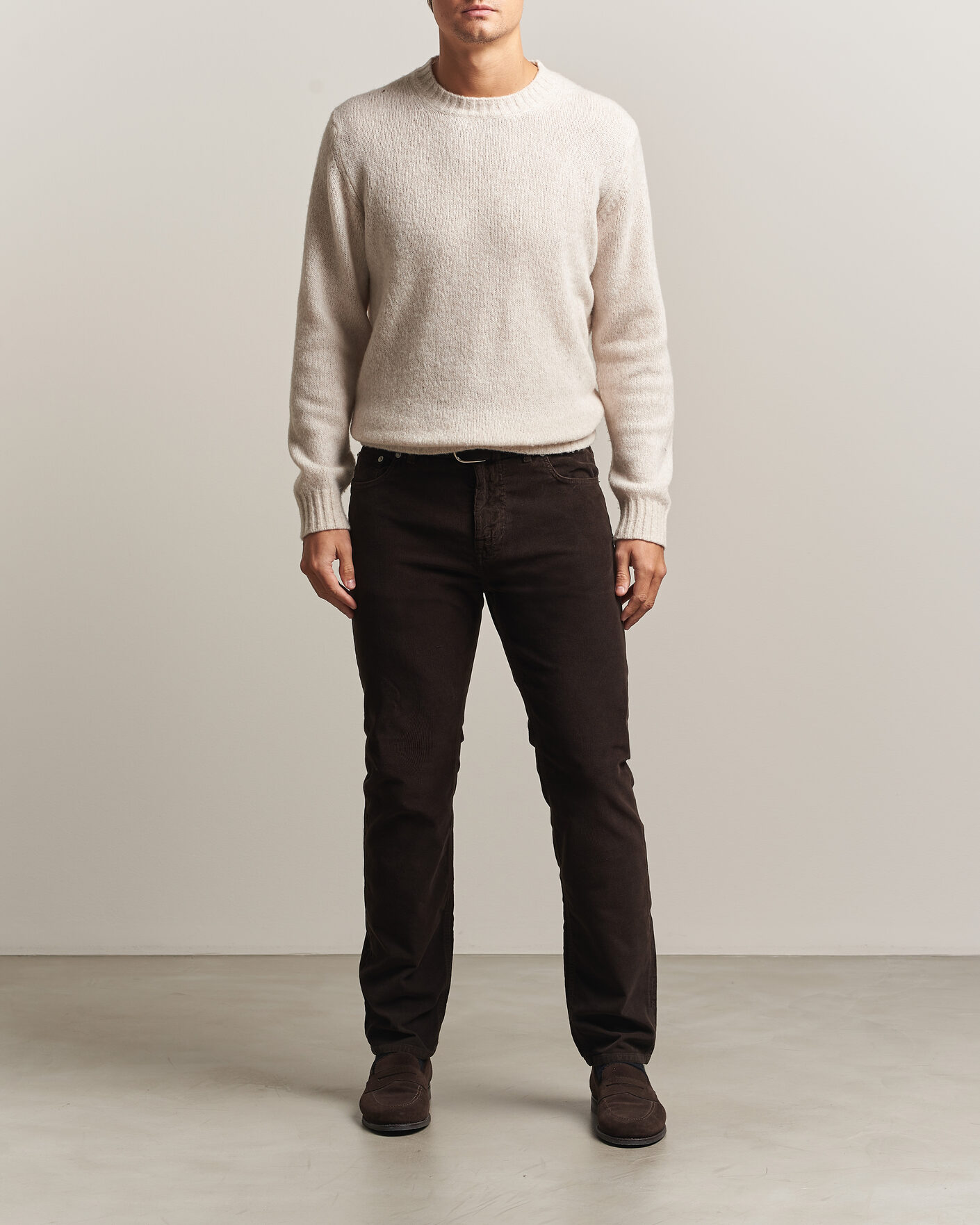 Hombres | Pantalones | Morris | James Cord 5-Pocket Pants Brown