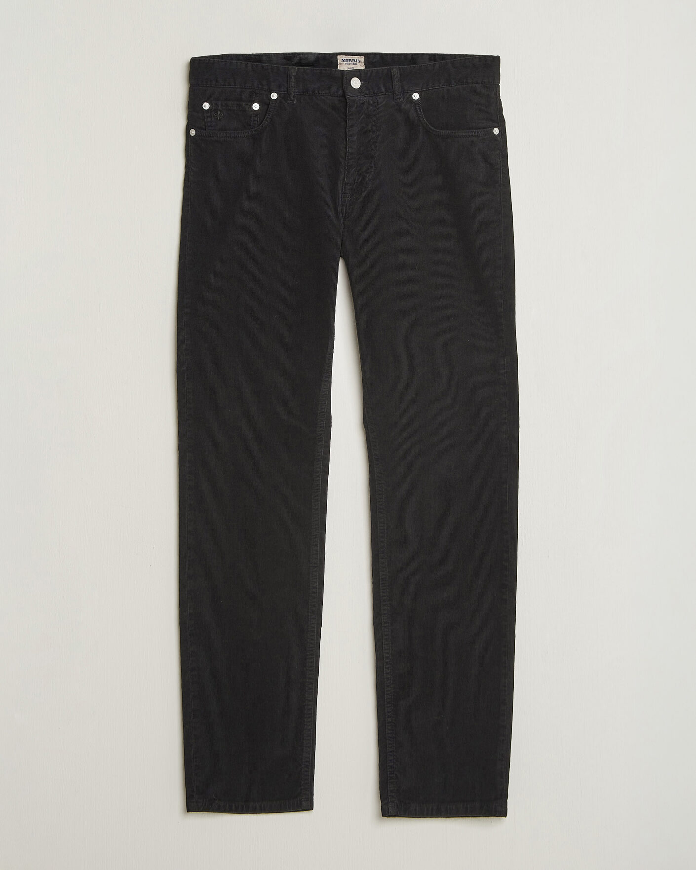 Hombres | Pantalones | Morris | James Cord 5-Pocket Pants Black