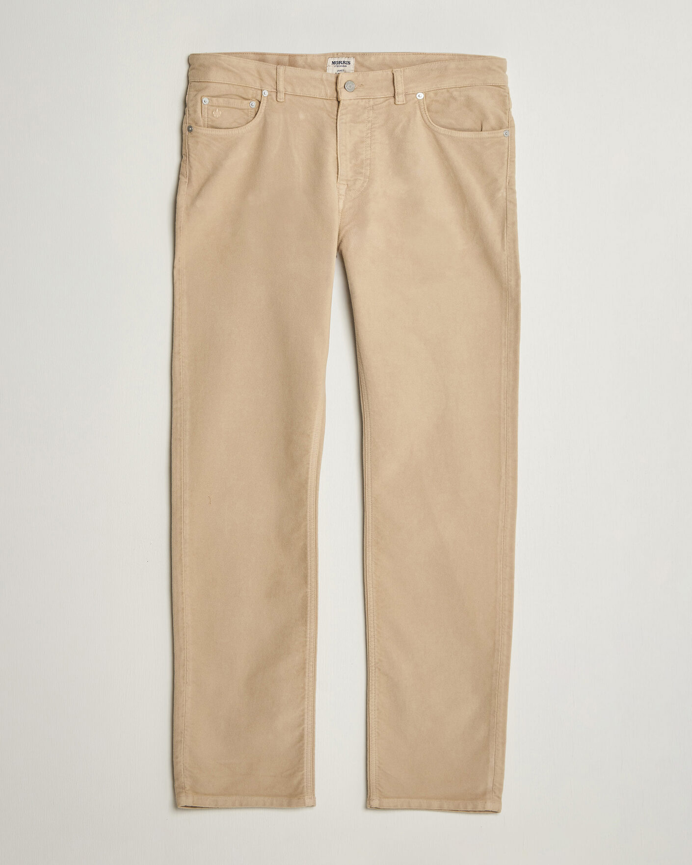 Hombres | Pantalones | Morris | James Winter Twill 5-Pocket Pants Khaki