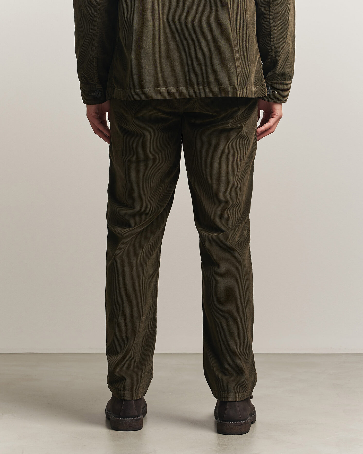 Hombres | Pantalones | Morris | Fenix Cord Trousers Olive