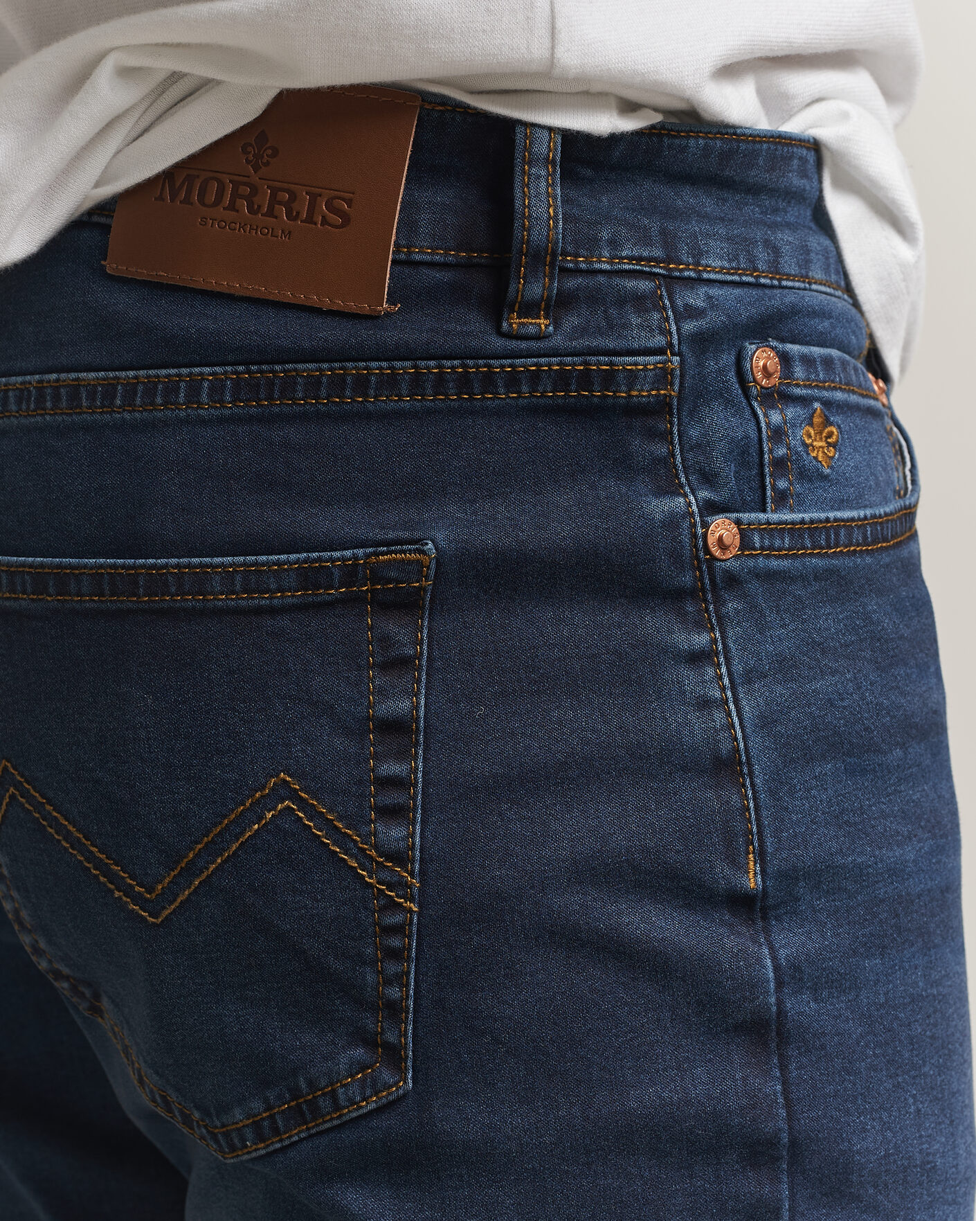Hombres | Vaqueros | Morris | Steve Satin Jeans One Year Wash