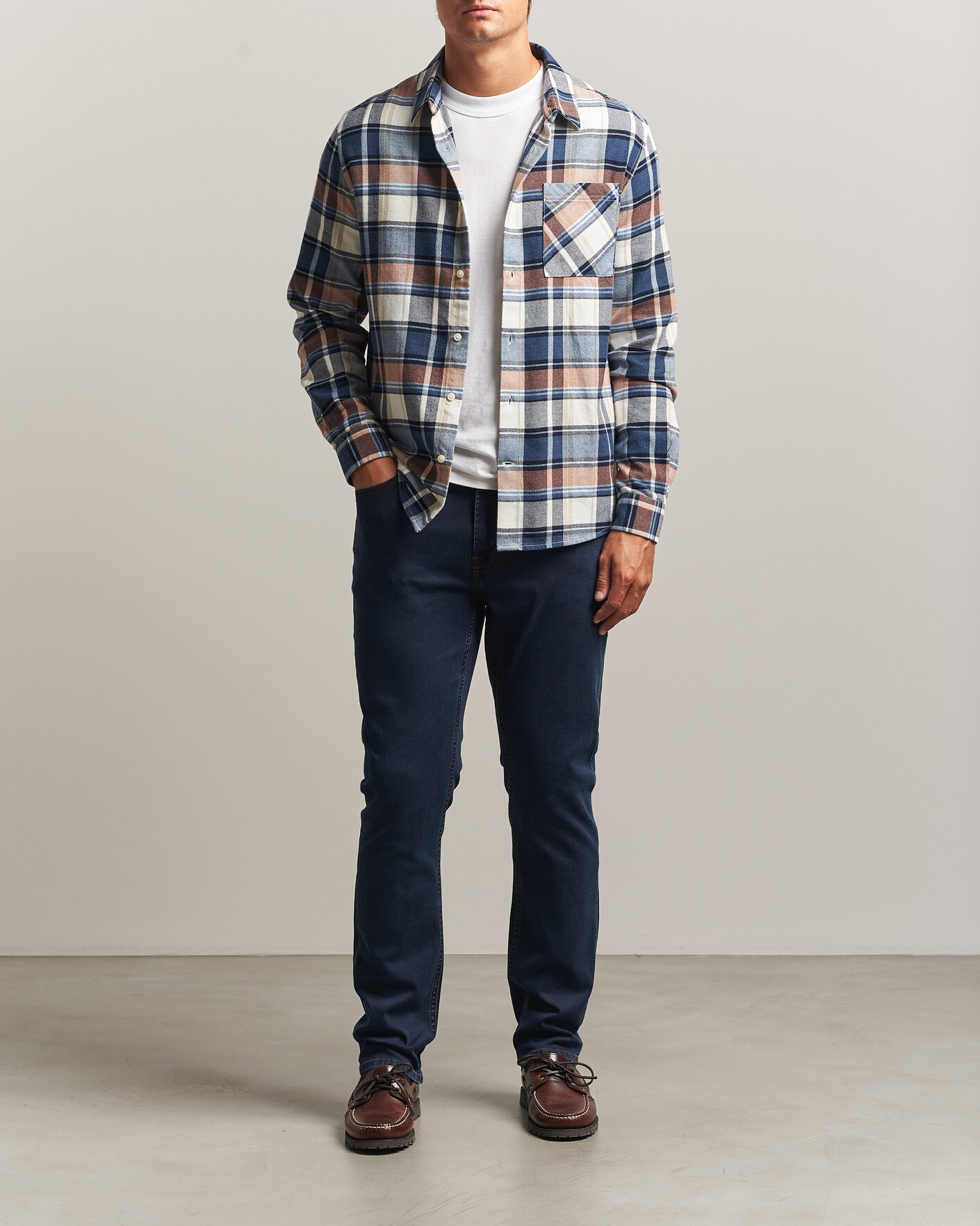 Hombres | Vaqueros | Morris | Steve Satin Jeans Rinse Wash