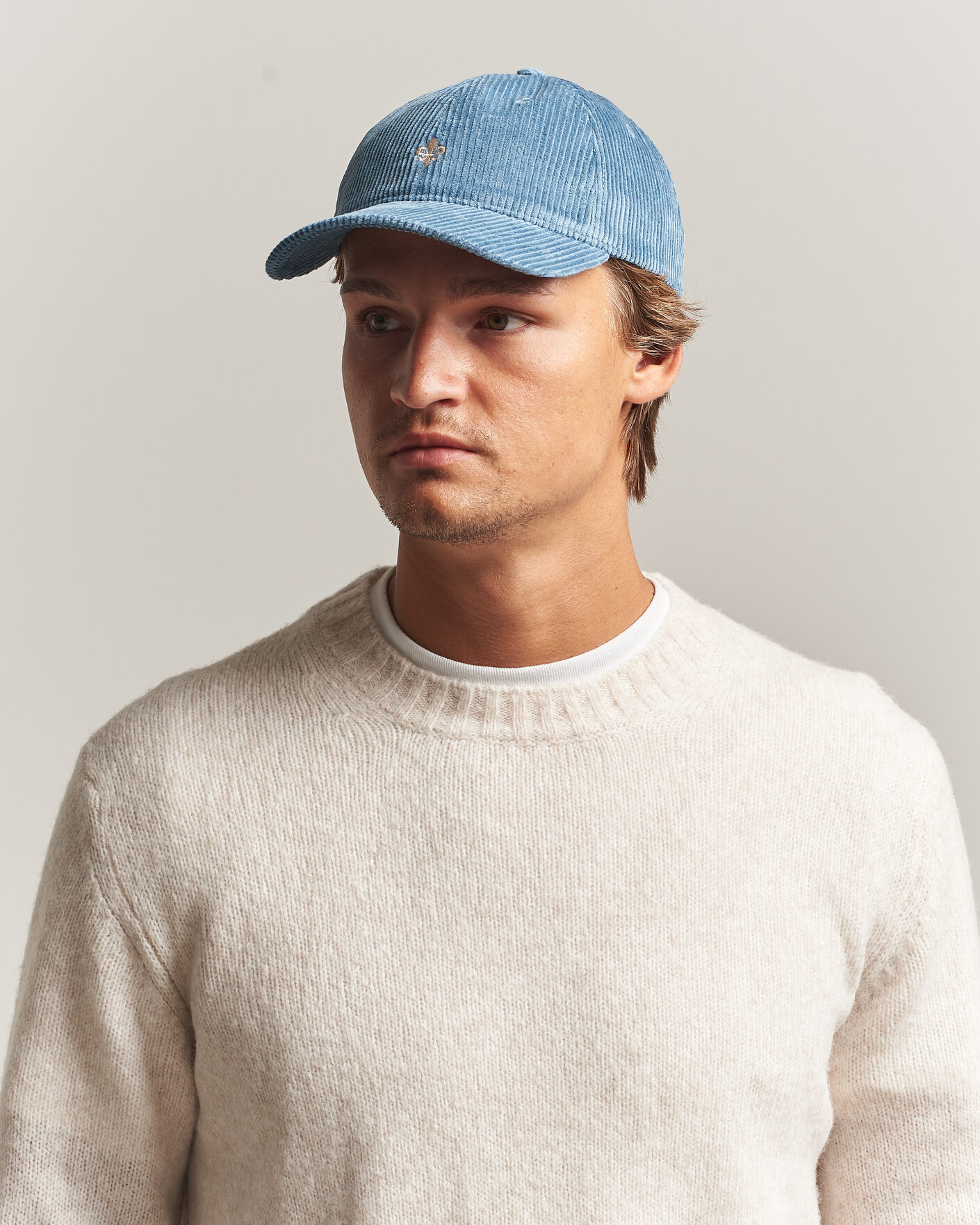 Hombres | Sombreros y gorras | Morris | Lily Cord Cap Light Blue