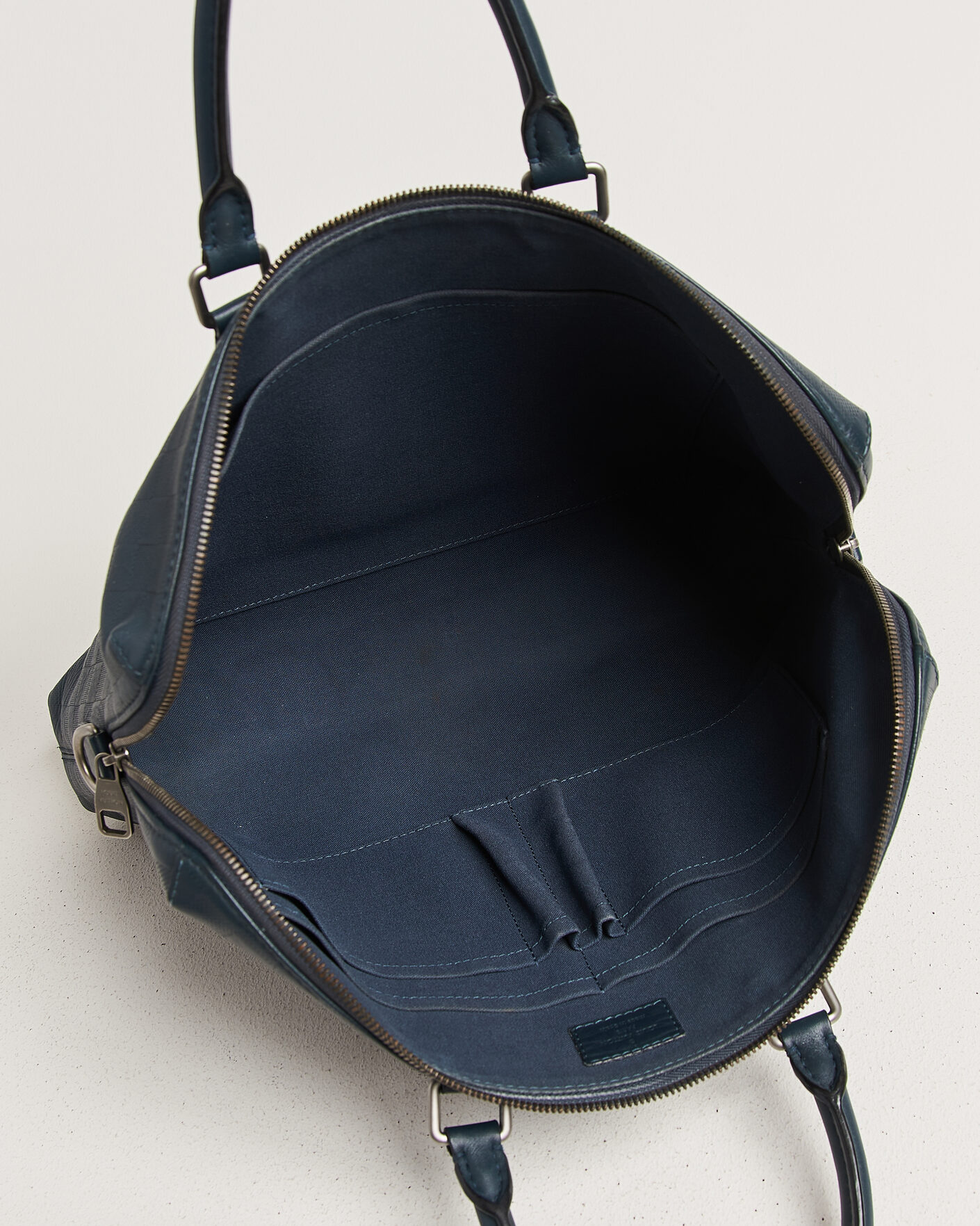 Hombres | Pre-Owned & Vintage Bags | Louis Vuitton Pre-Owned | Porte Documents Bag Damier Infini Onyx