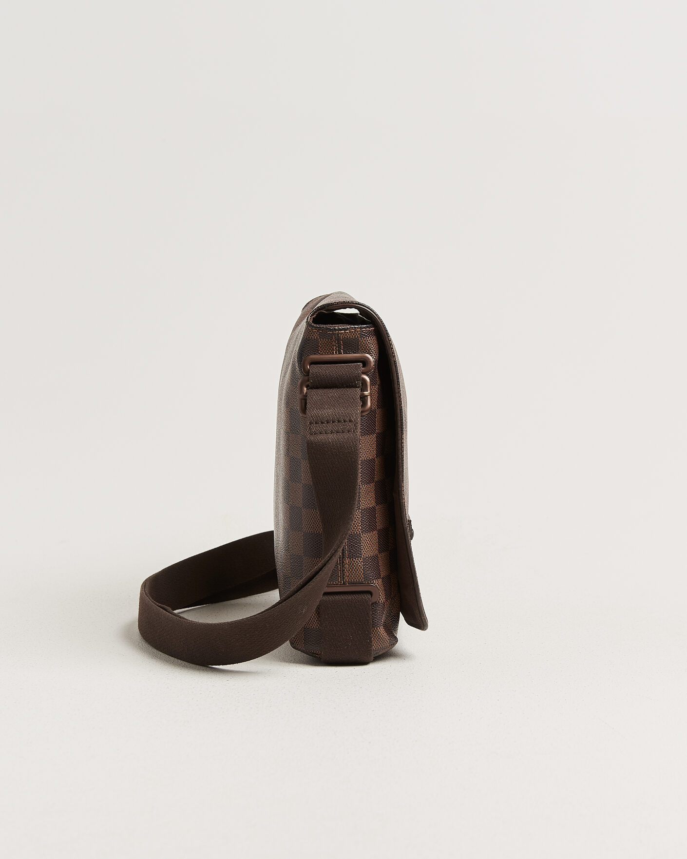 Hombres | Pre-Owned & Vintage Bags | Louis Vuitton Pre-Owned | Crossbody Shoulder Bag Damier Ebene