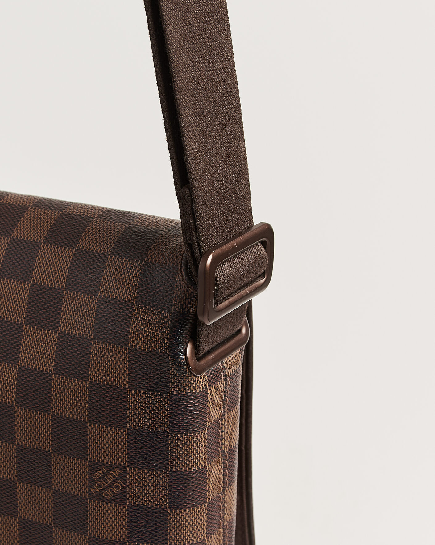 Hombres | Pre-Owned & Vintage Bags | Louis Vuitton Pre-Owned | Crossbody Shoulder Bag Damier Ebene