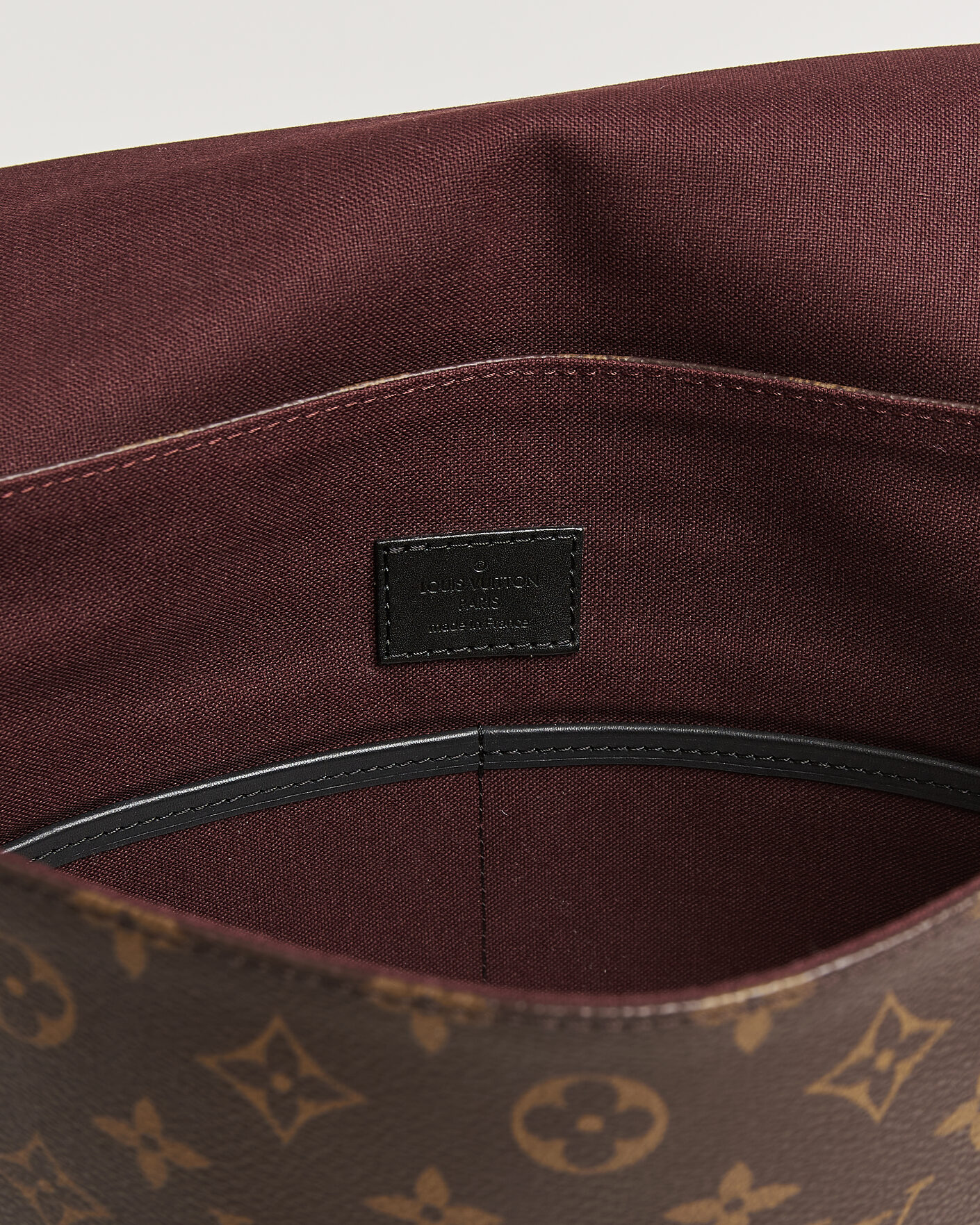 Hombres | Pre-Owned & Vintage Bags | Louis Vuitton Pre-Owned | Messenger Bag Monogram Macassar