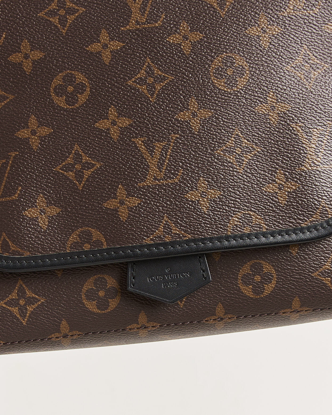 Hombres | Pre-Owned & Vintage Bags | Louis Vuitton Pre-Owned | Messenger Bag Monogram Macassar
