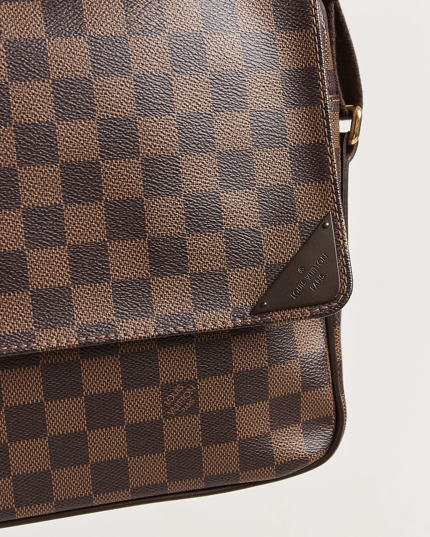 Hombres | Pre-Owned & Vintage Bags | Louis Vuitton Pre-Owned | Messenger Bag Damier Ebene