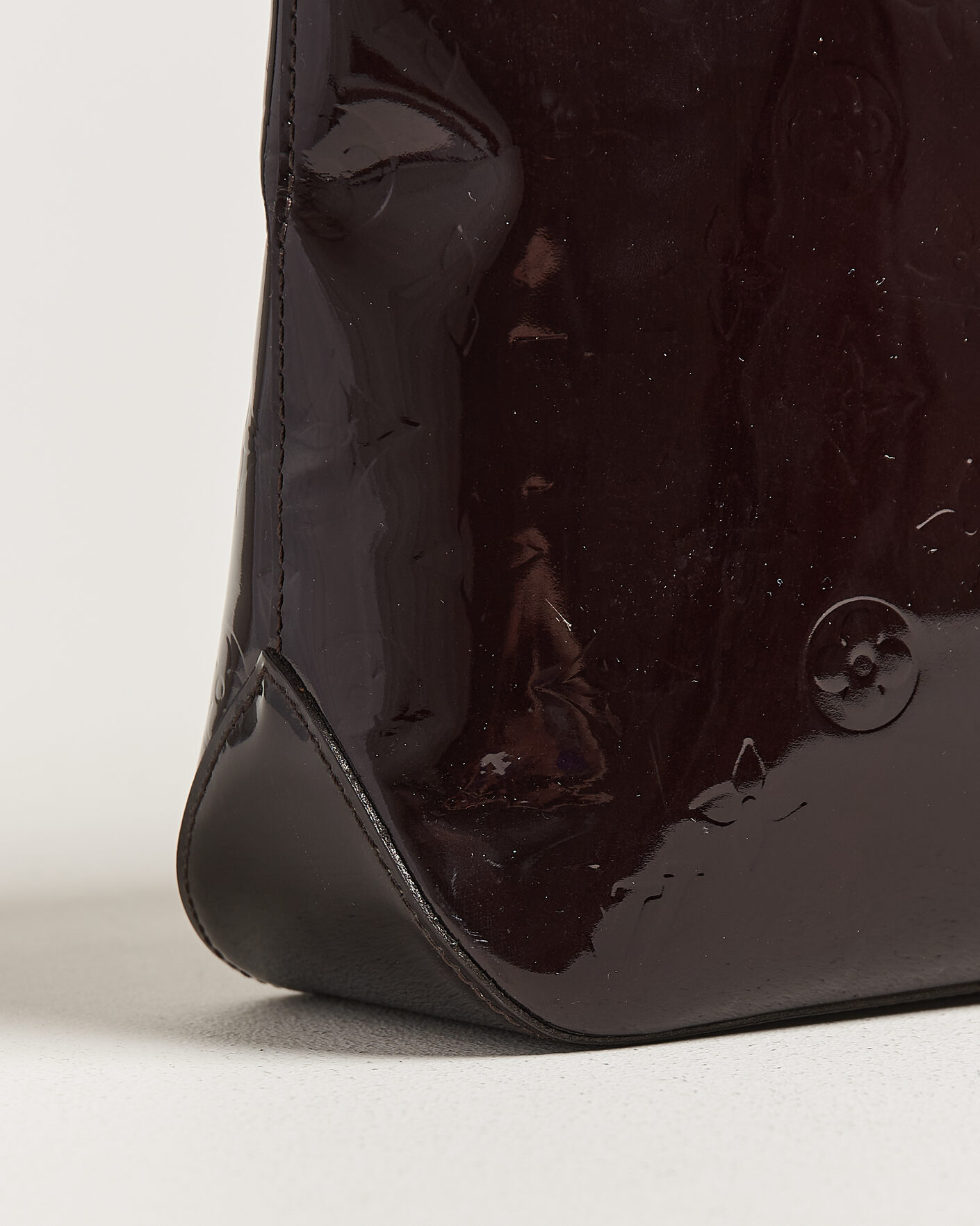 Hombres | Pre-Owned & Vintage Bags | Louis Vuitton Pre-Owned | Brentwood Tote Bag Vernis Leather Burgundy