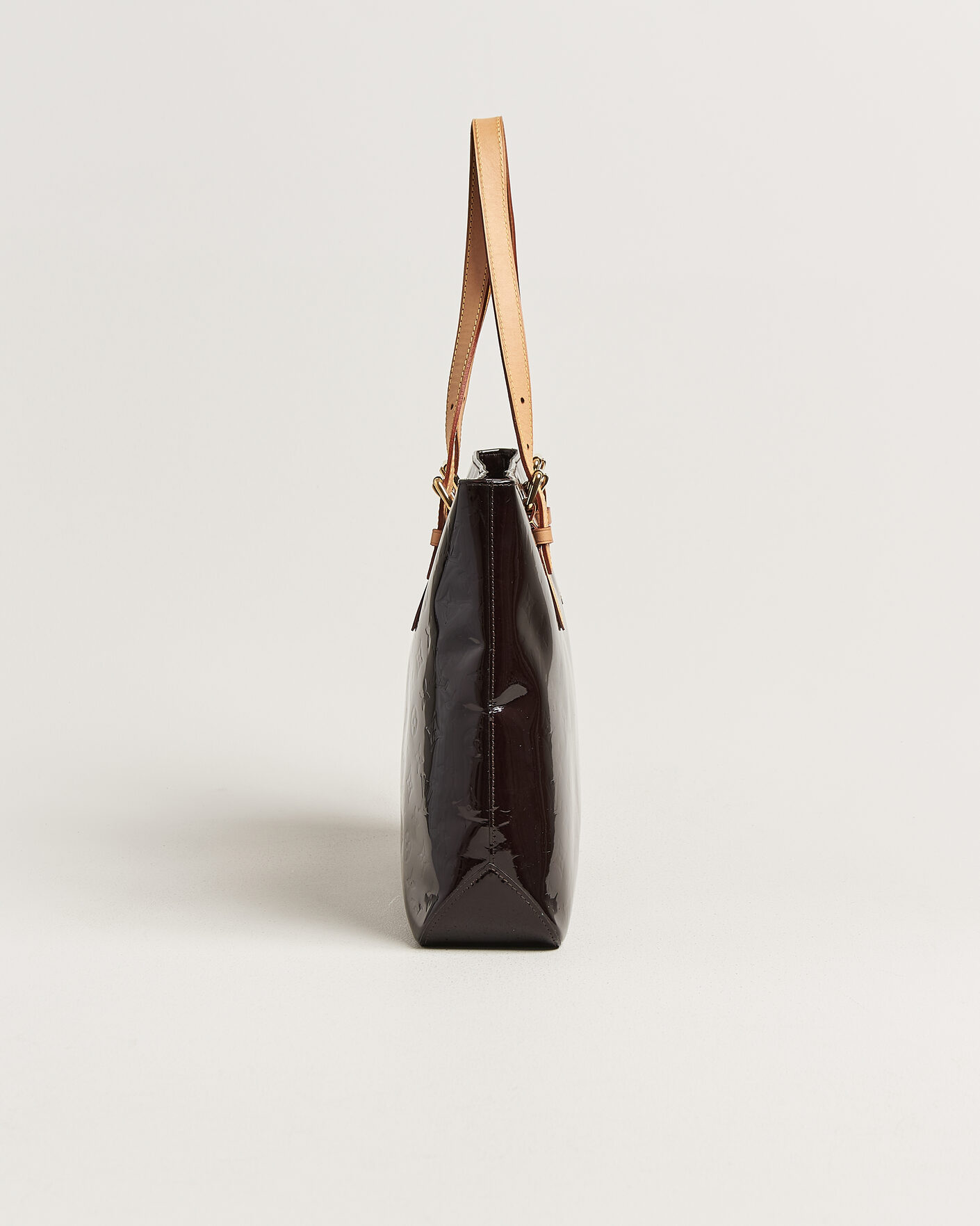 Hombres | Pre-Owned & Vintage Bags | Louis Vuitton Pre-Owned | Brentwood Tote Bag Vernis Leather Burgundy