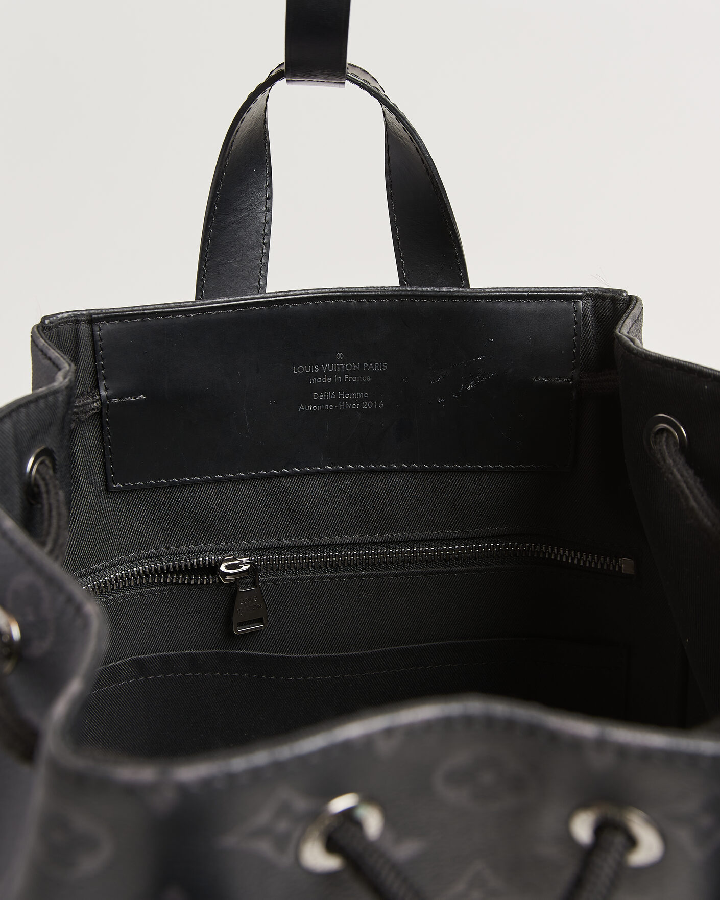 Hombres | Pre-Owned & Vintage Bags | Louis Vuitton Pre-Owned | Explorer Backpack Monogram Eclipse