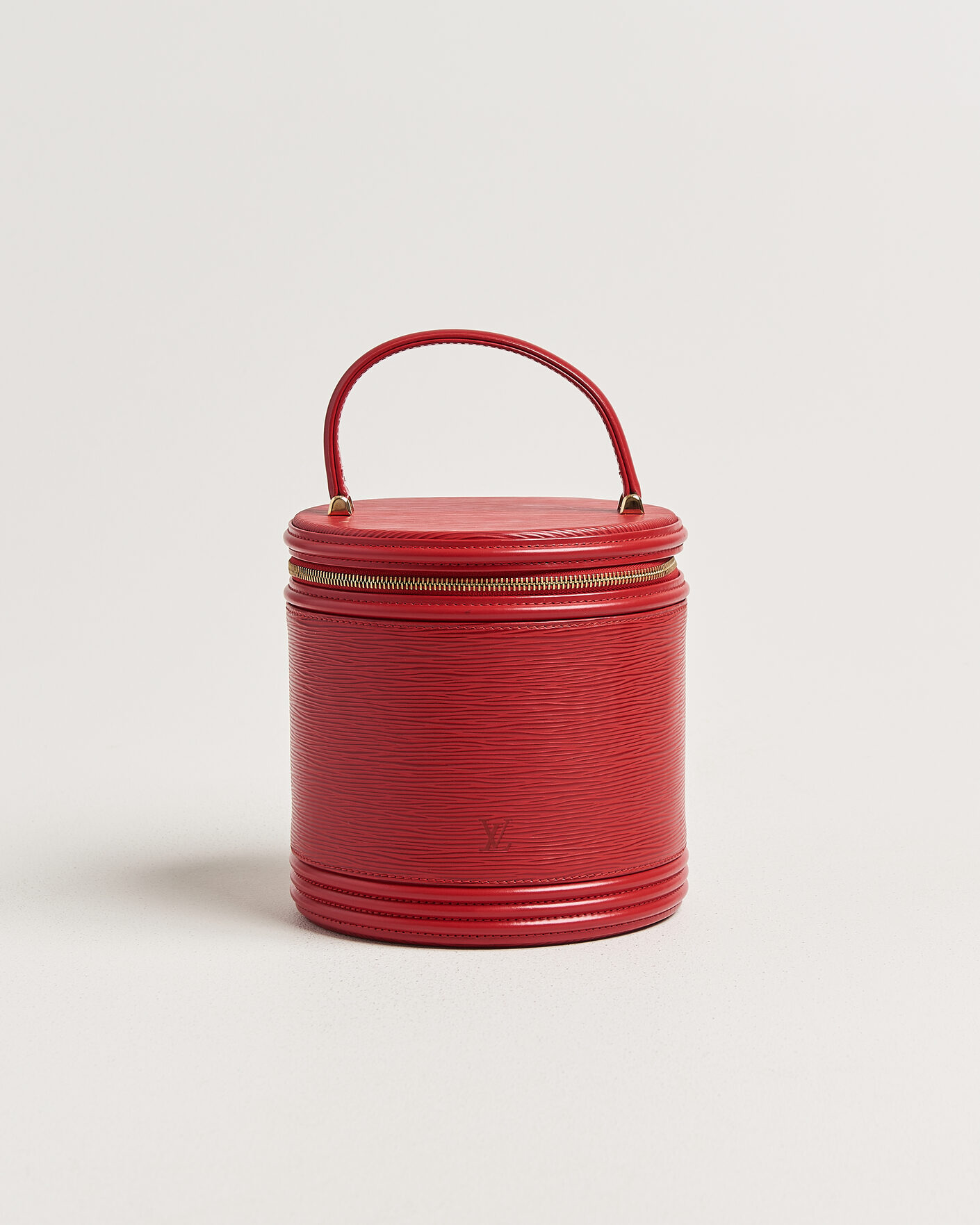 Hombres | Pre-Owned & Vintage Bags | Louis Vuitton Pre-Owned | Cannes Vanity Case Epi Leather Red