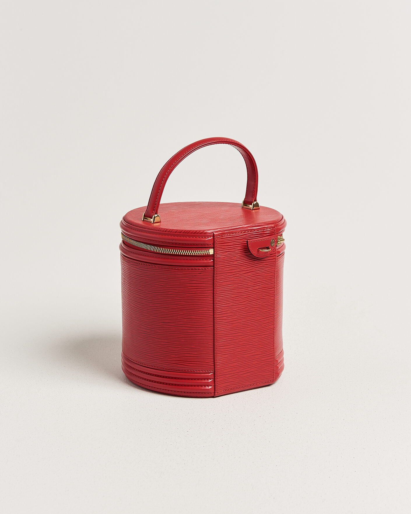 Hombres | Pre-Owned & Vintage Bags | Louis Vuitton Pre-Owned | Cannes Vanity Case Epi Leather Red