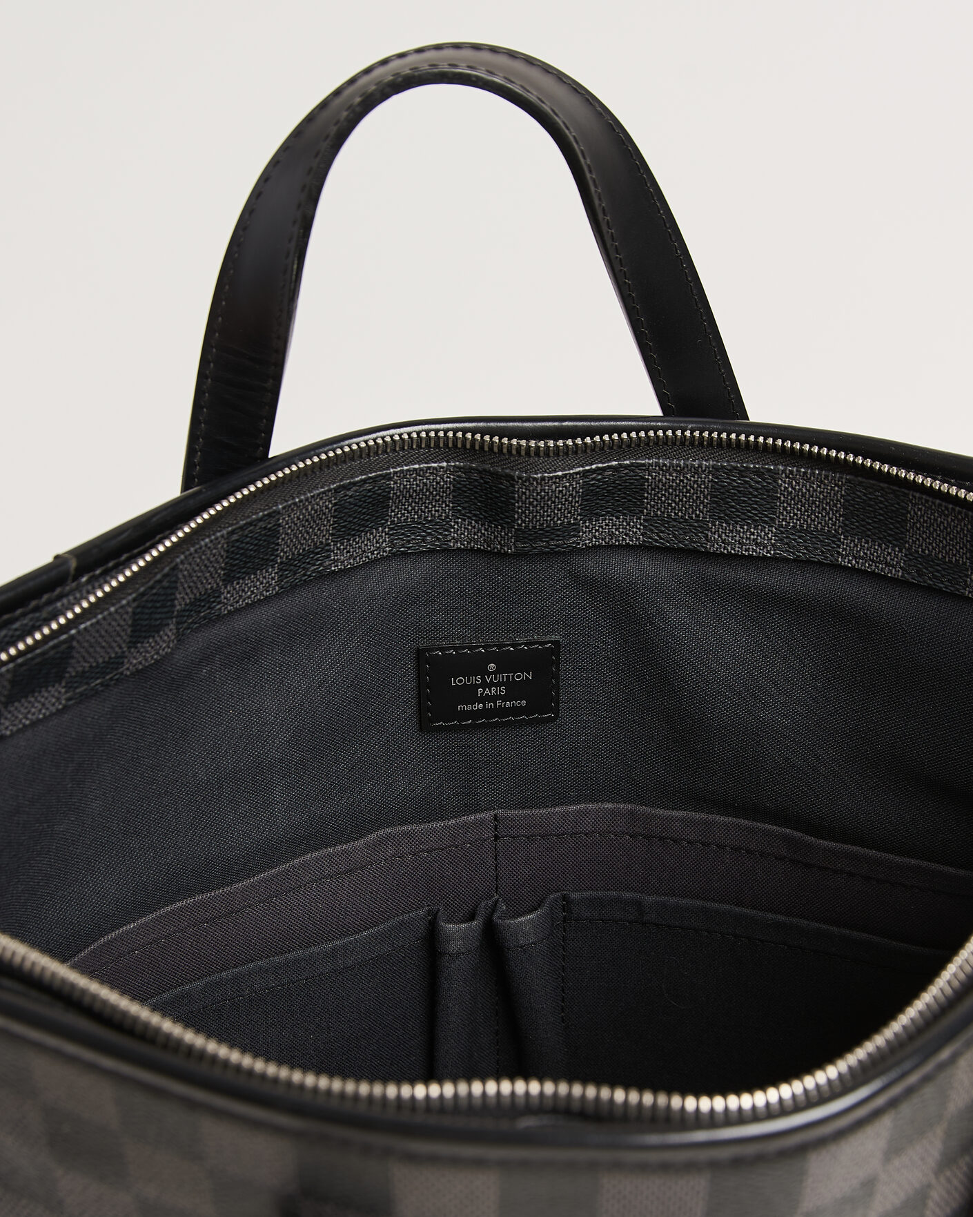 Hombres | Pre-Owned & Vintage Bags | Louis Vuitton Pre-Owned | Tote Bag Damier Graphite