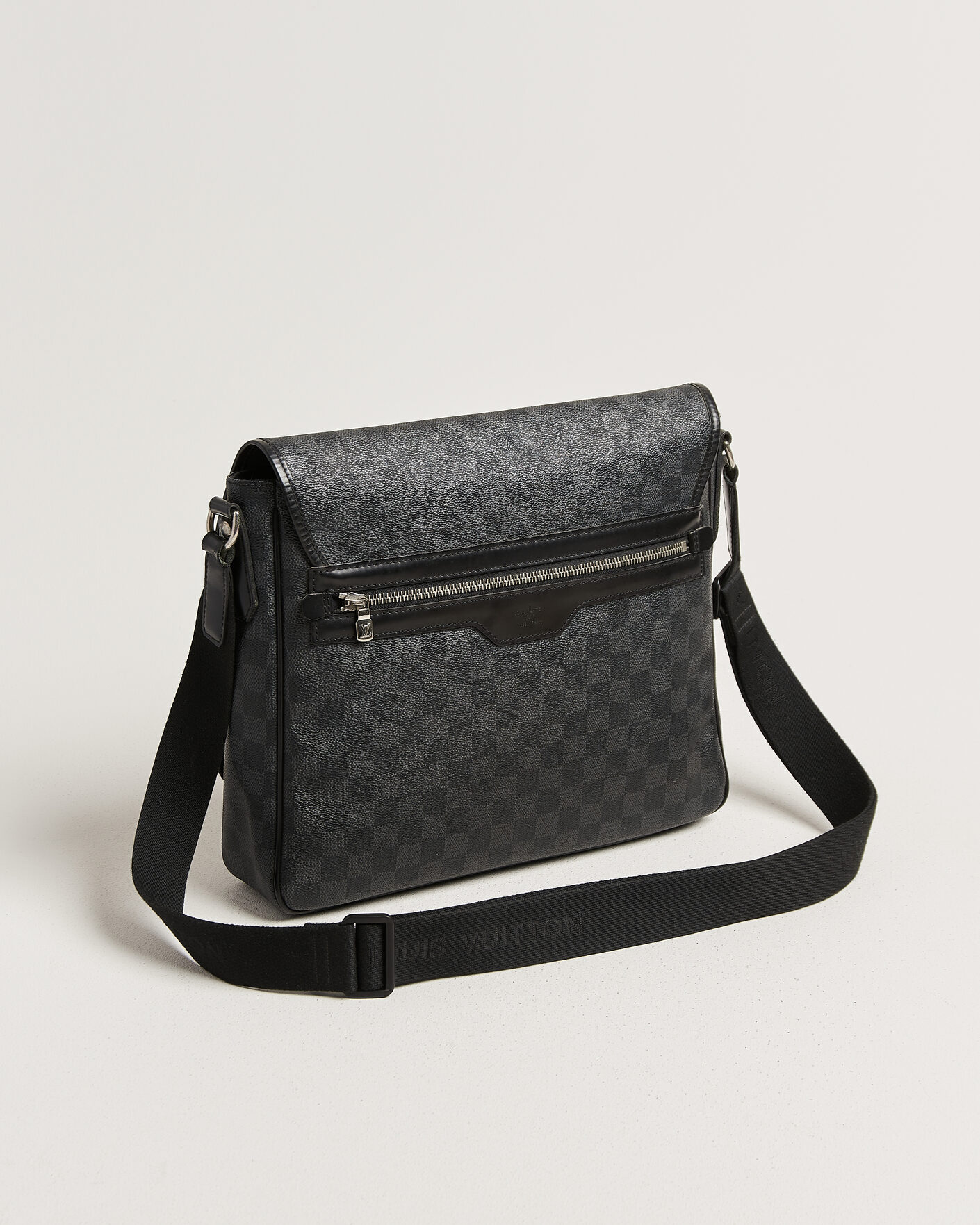 Hombres | Pre-Owned & Vintage Bags | Louis Vuitton Pre-Owned | Daniel MM Shoulder Bag Damier Graphite