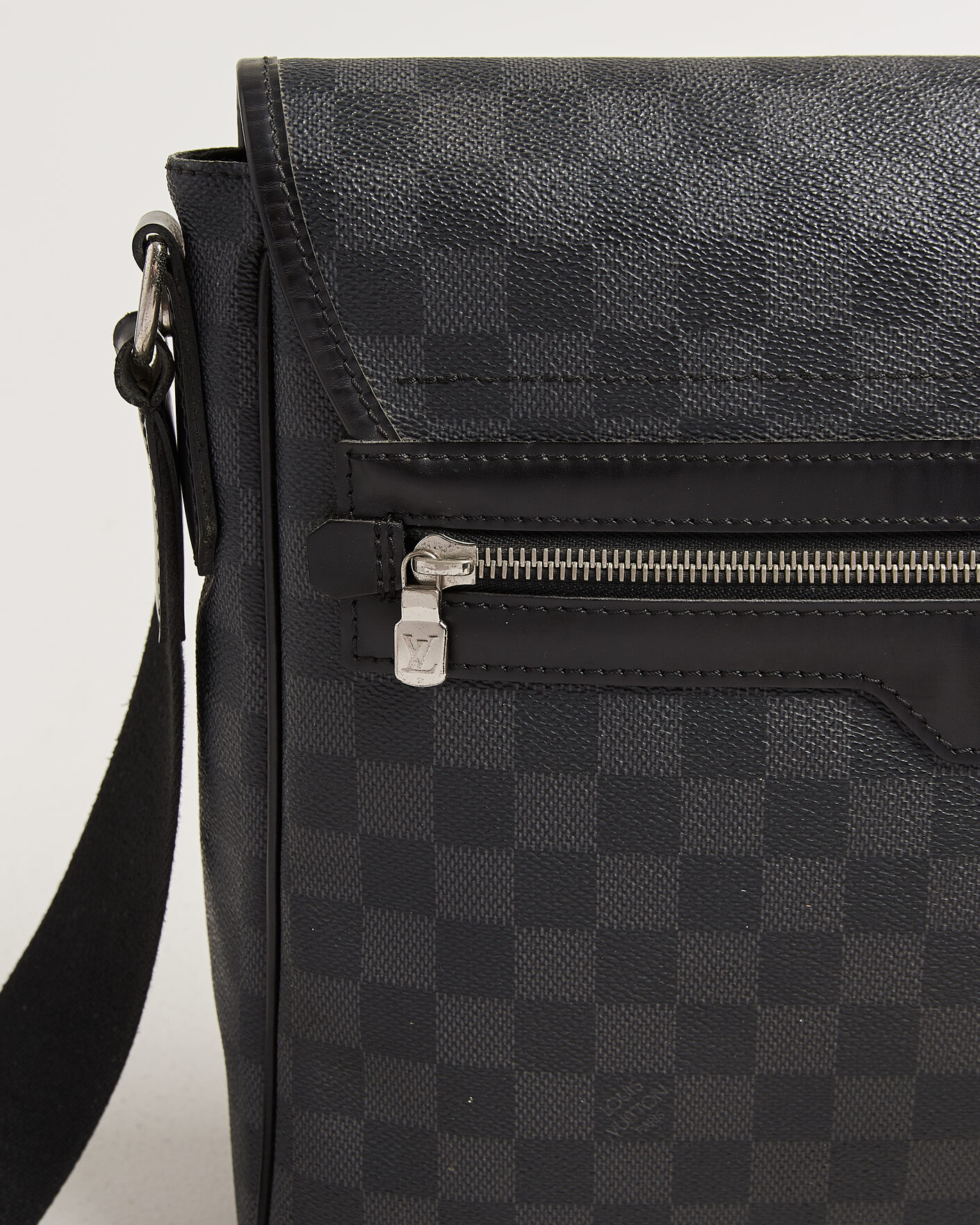 Hombres | Pre-Owned & Vintage Bags | Louis Vuitton Pre-Owned | Daniel MM Shoulder Bag Damier Graphite