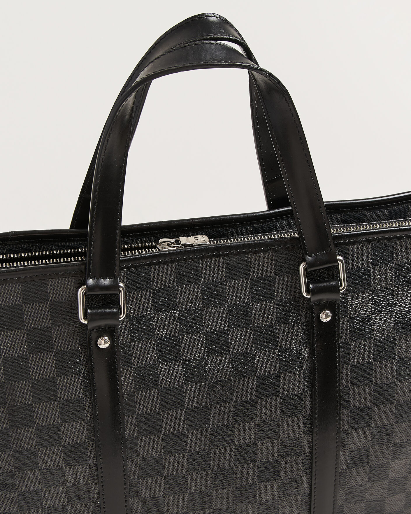 Hombres | Pre-Owned & Vintage Bags | Louis Vuitton Pre-Owned | Tadao Tote Bag Damier Graphite