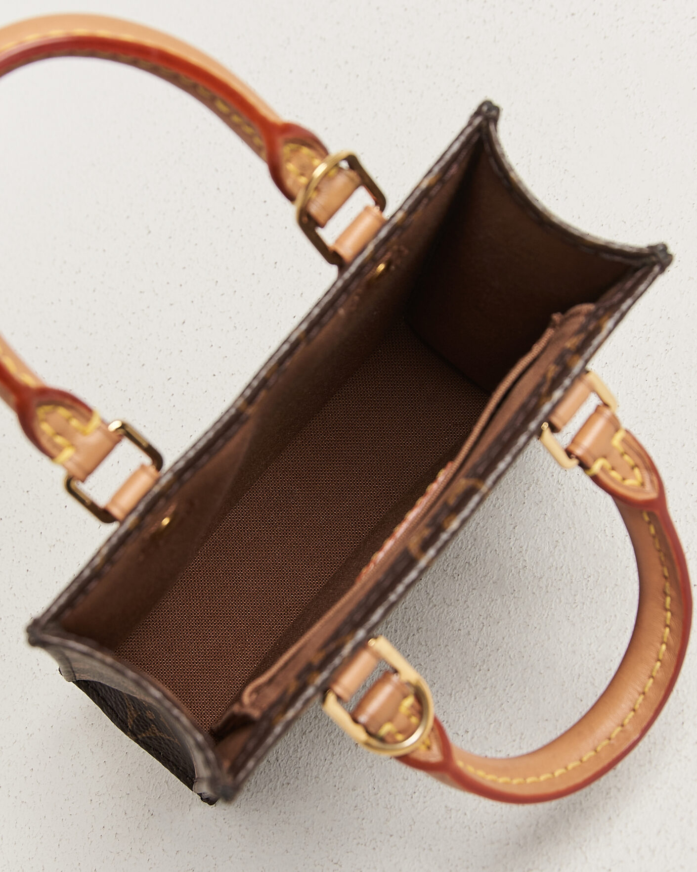 Hombres | Pre-Owned & Vintage Bags | Louis Vuitton Pre-Owned | Sac Plat Petit Bandouliére Monogram