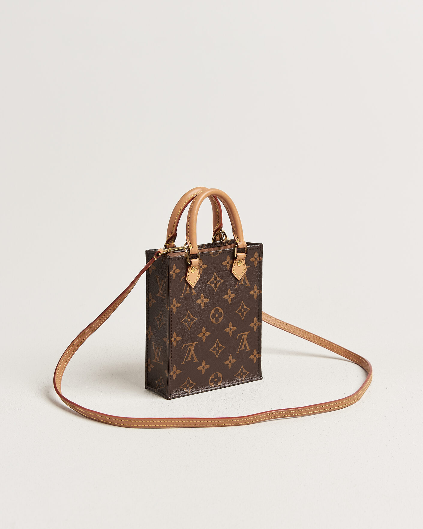 Hombres | Pre-Owned & Vintage Bags | Louis Vuitton Pre-Owned | Sac Plat Petit Bandouliére Monogram