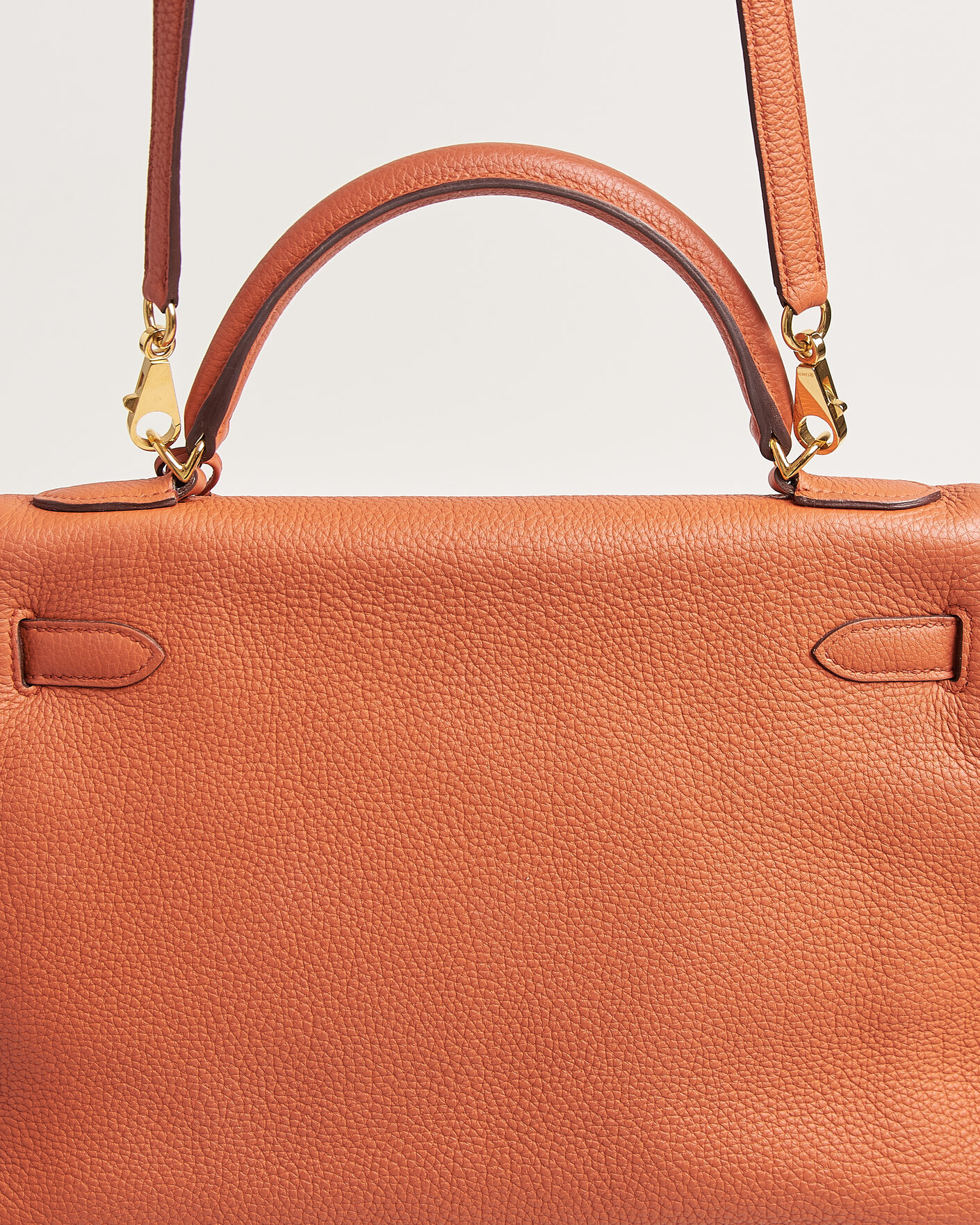 Hombres | Pre-Owned & Vintage Bags | Hermès Pre-Owned | Kelly 32 Togo Leather Orange