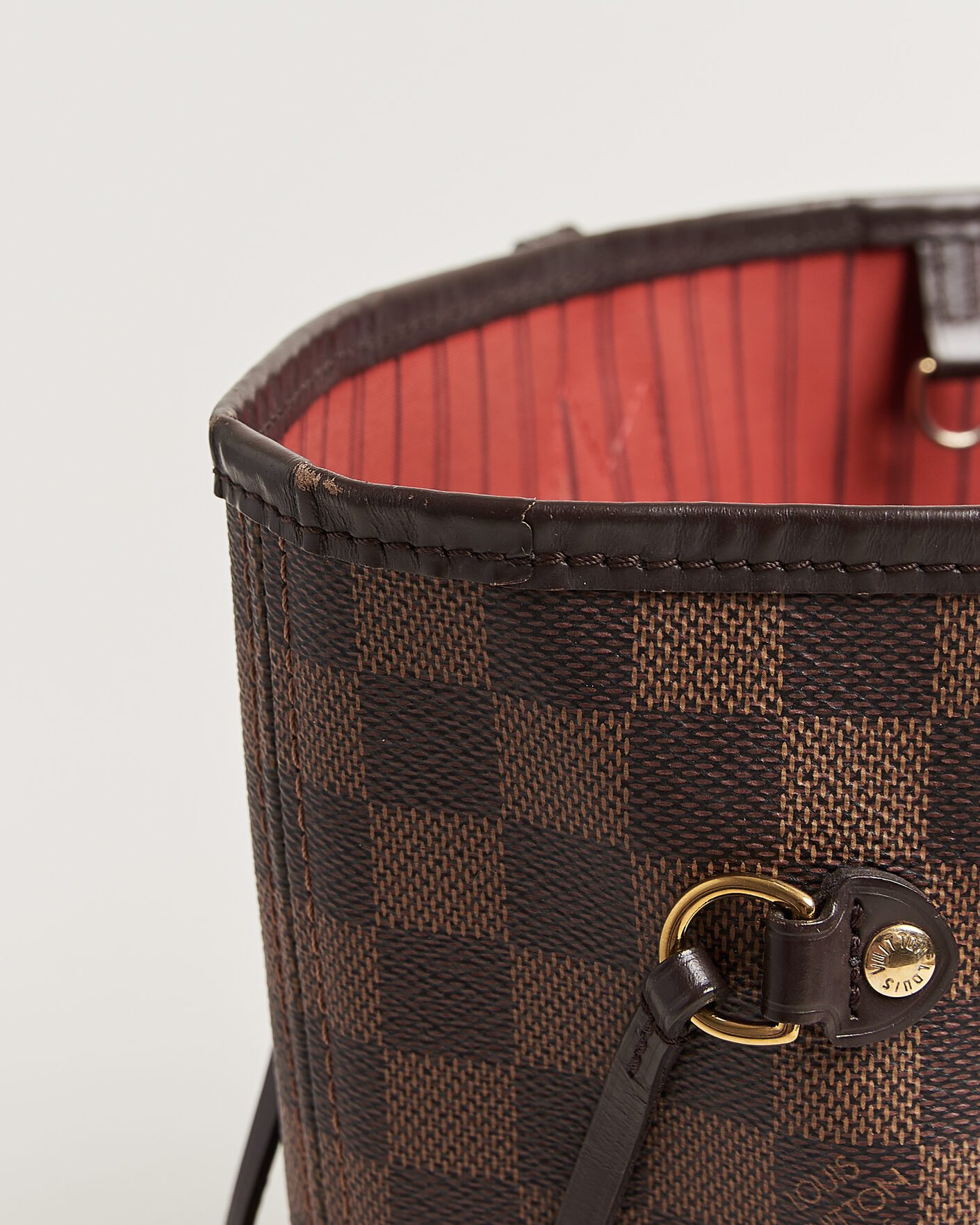 Hombres | Pre-Owned & Vintage Bags | Louis Vuitton Pre-Owned | Neverfull MM Damier Ebene