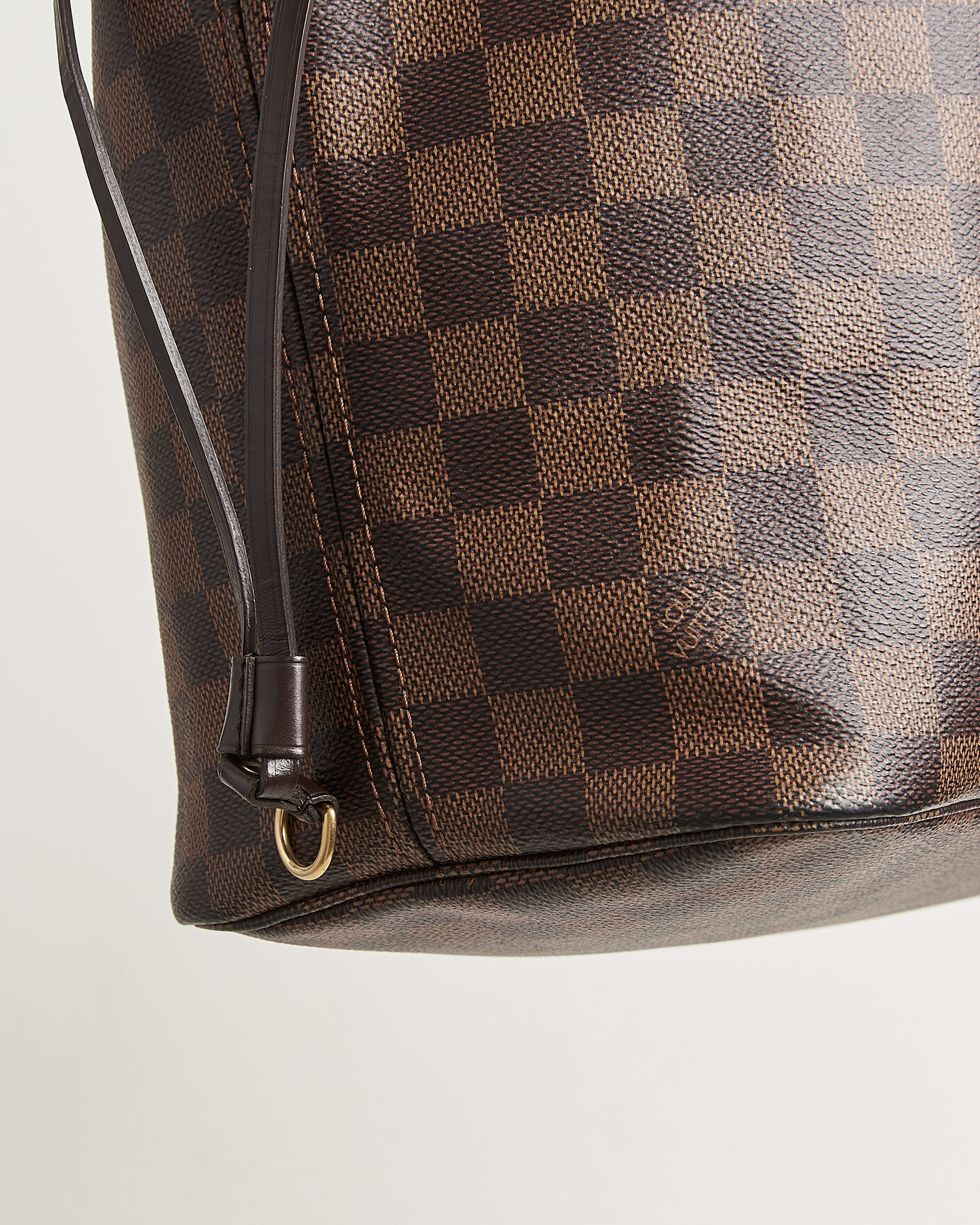Hombres | Pre-Owned & Vintage Bags | Louis Vuitton Pre-Owned | Neverfull MM Damier Ebene