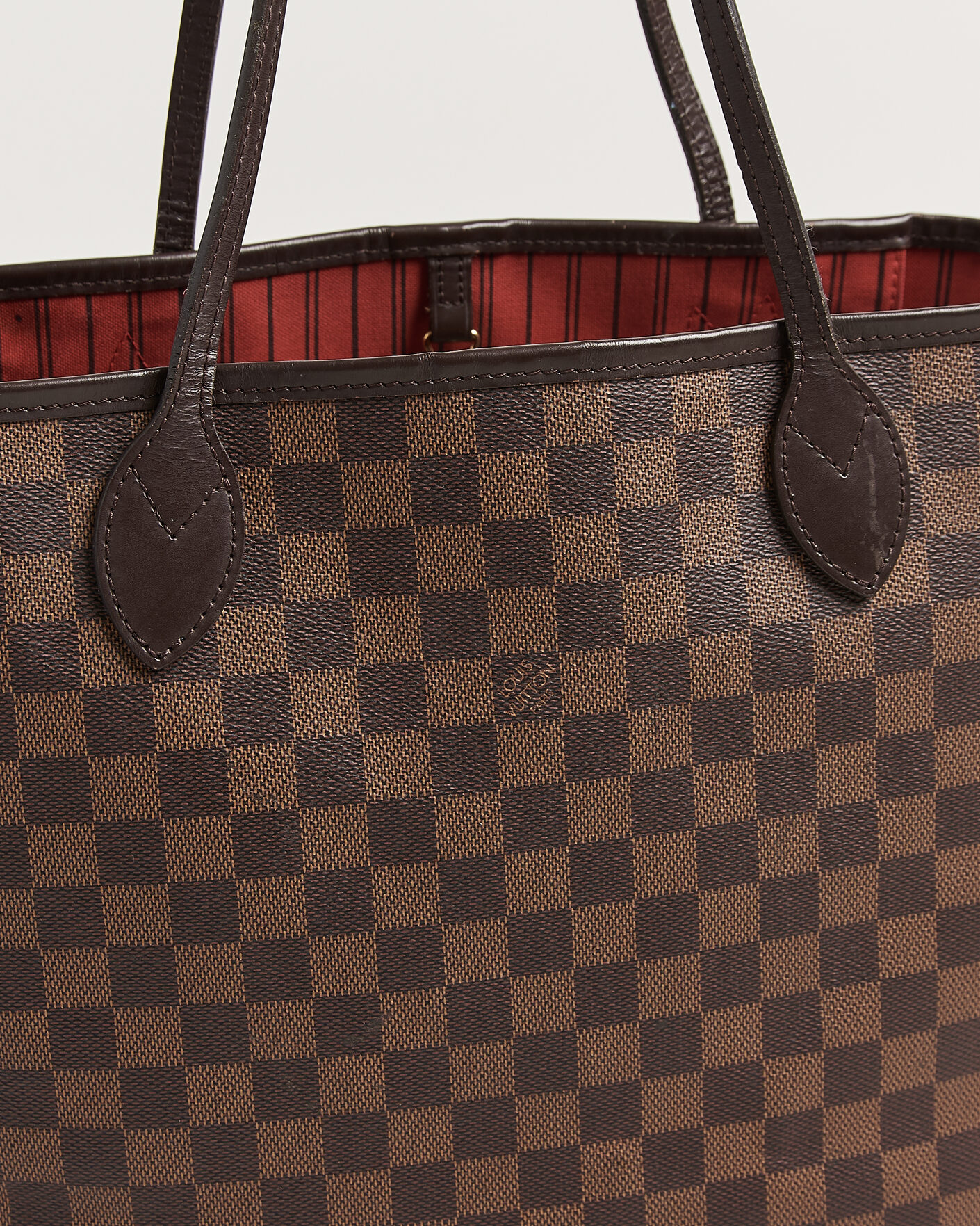 Hombres | Pre-Owned & Vintage Bags | Louis Vuitton Pre-Owned | Neverfull MM Damier Ebene