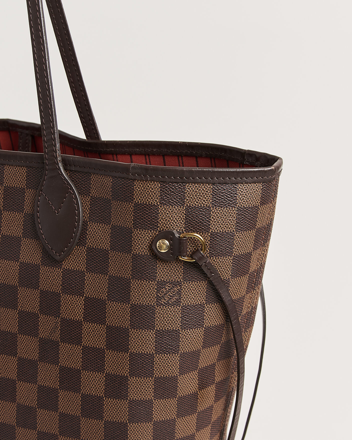 Hombres | Pre-Owned & Vintage Bags | Louis Vuitton Pre-Owned | Neverfull MM Damier Ebene