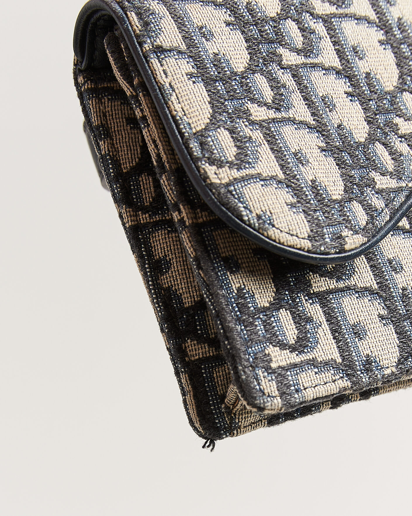 Hombres | Pre-Owned & Vintage Bags | Dior Pre-Owned | Saddle Rectangular Belt Bag Blue