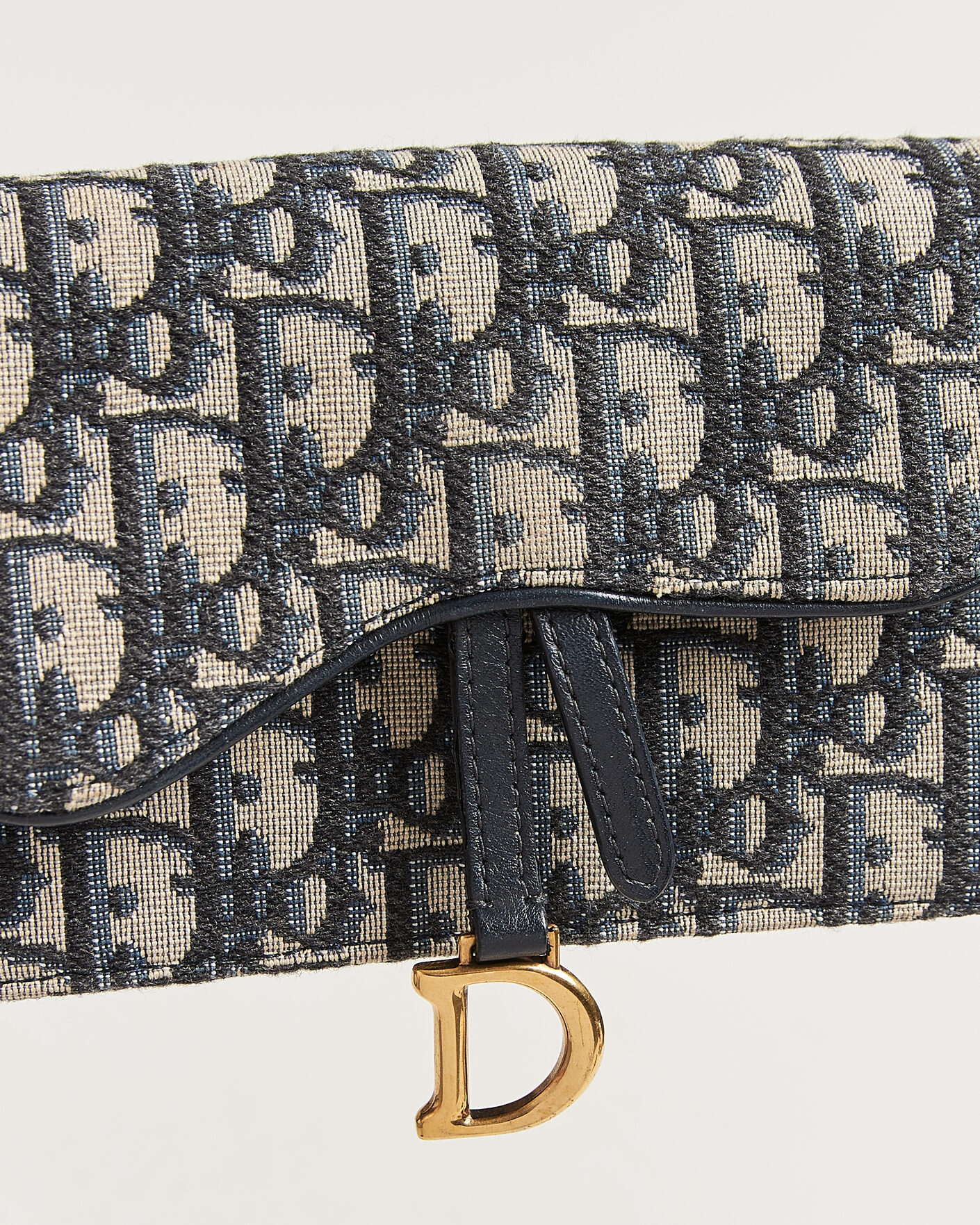 Hombres | Pre-Owned & Vintage Bags | Dior Pre-Owned | Saddle Rectangular Belt Bag Blue