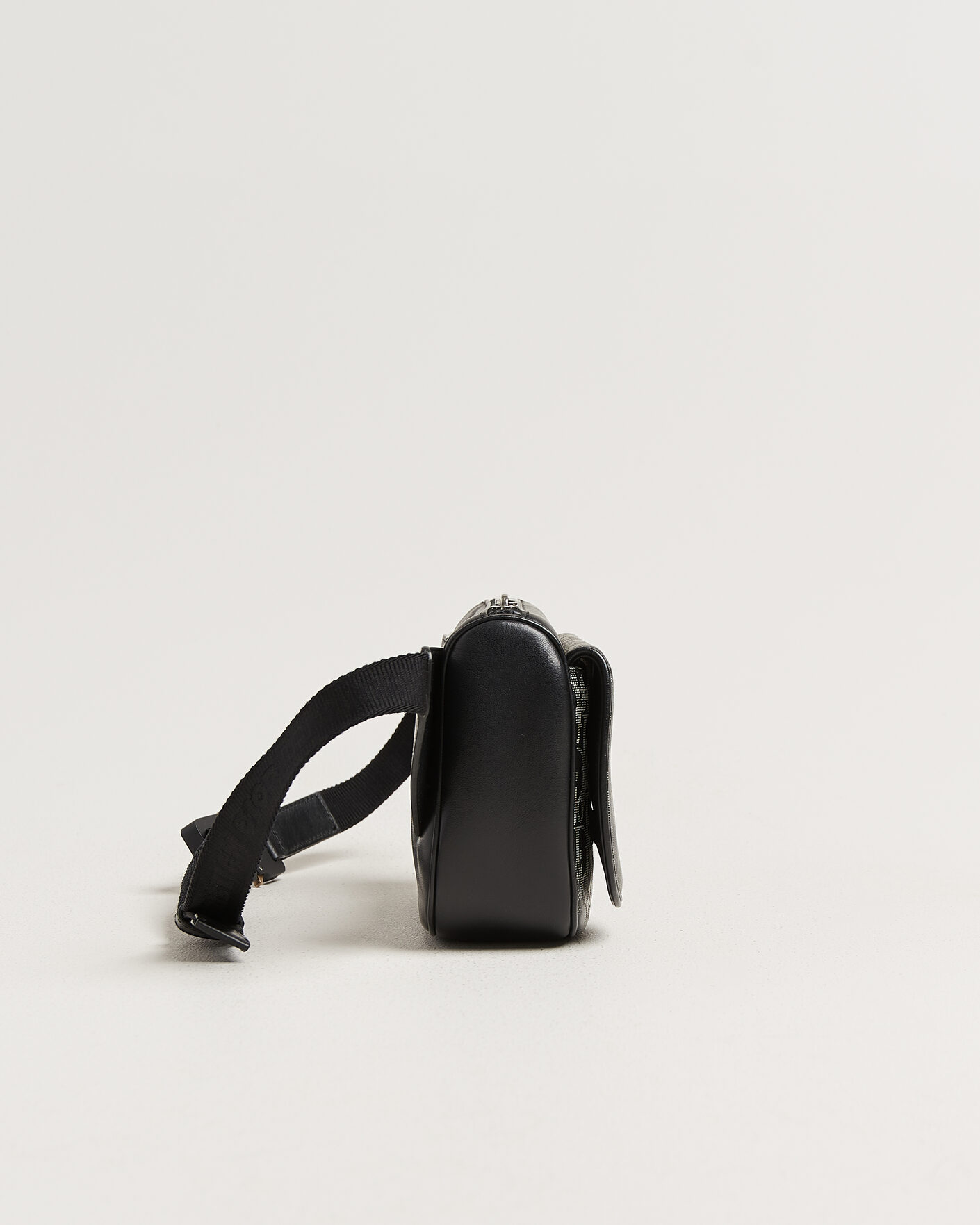 Hombres | Pre-Owned & Vintage Bags | Dior Pre-Owned | Saddle Bag Oblique Leather Black