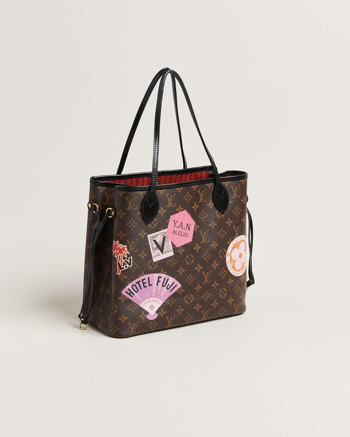 Hombres | Pre-Owned & Vintage Bags | Louis Vuitton Pre-Owned | Neverfull MM World Tour Japan Monogram