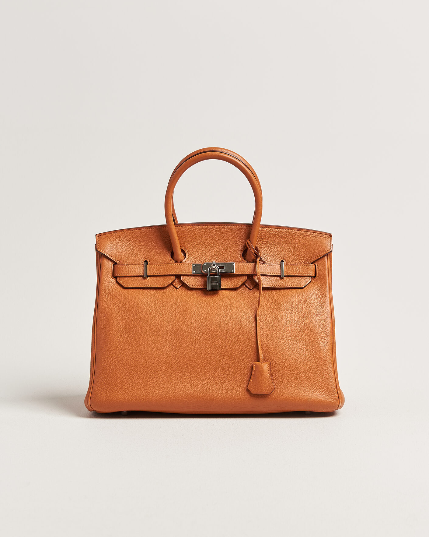 Hombres | Pre-Owned & Vintage Bags | Hermès Pre-Owned | Birkin 35 Togo Leather Orange
