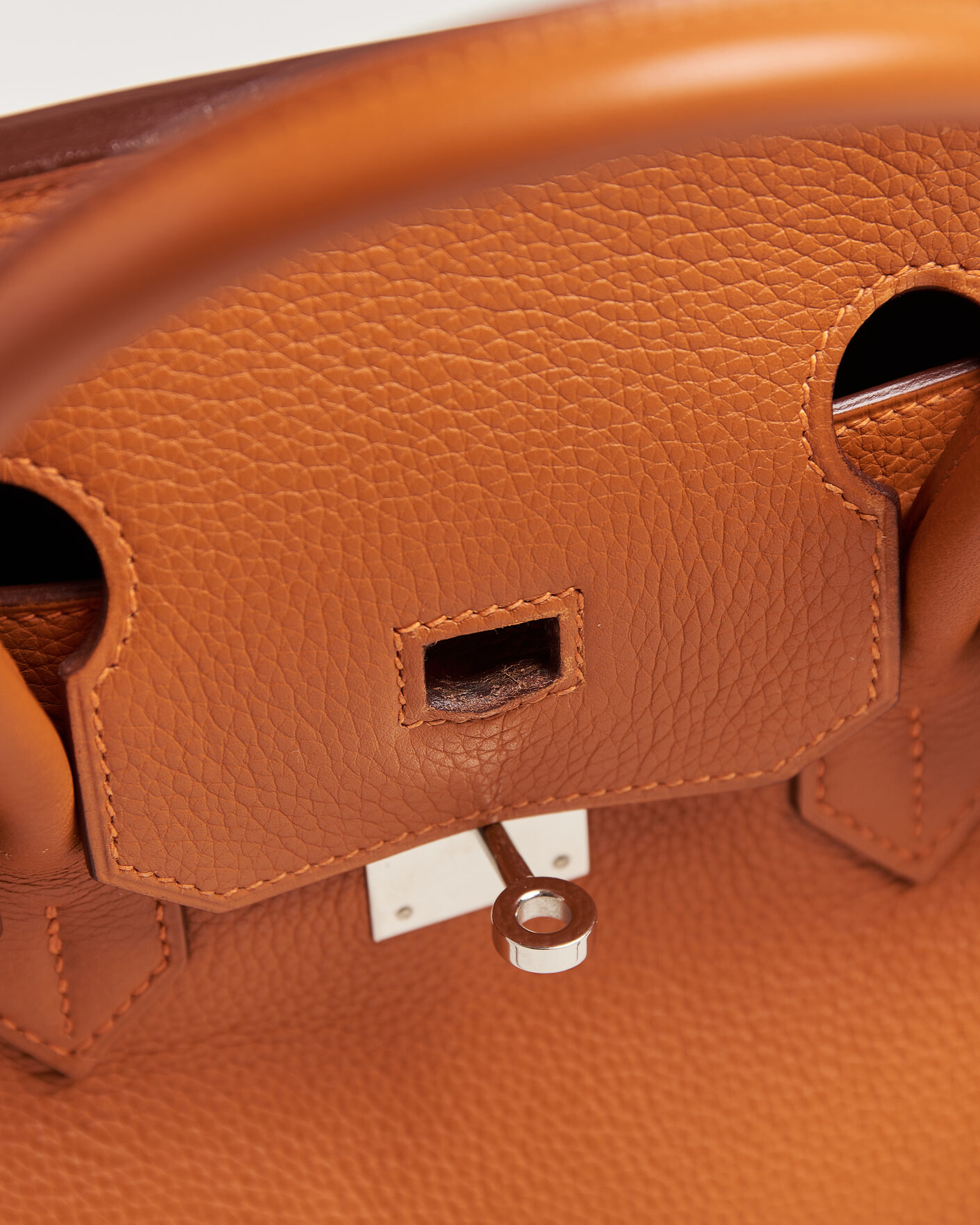 Hombres | Pre-Owned & Vintage Bags | Hermès Pre-Owned | Birkin 35 Togo Leather Orange